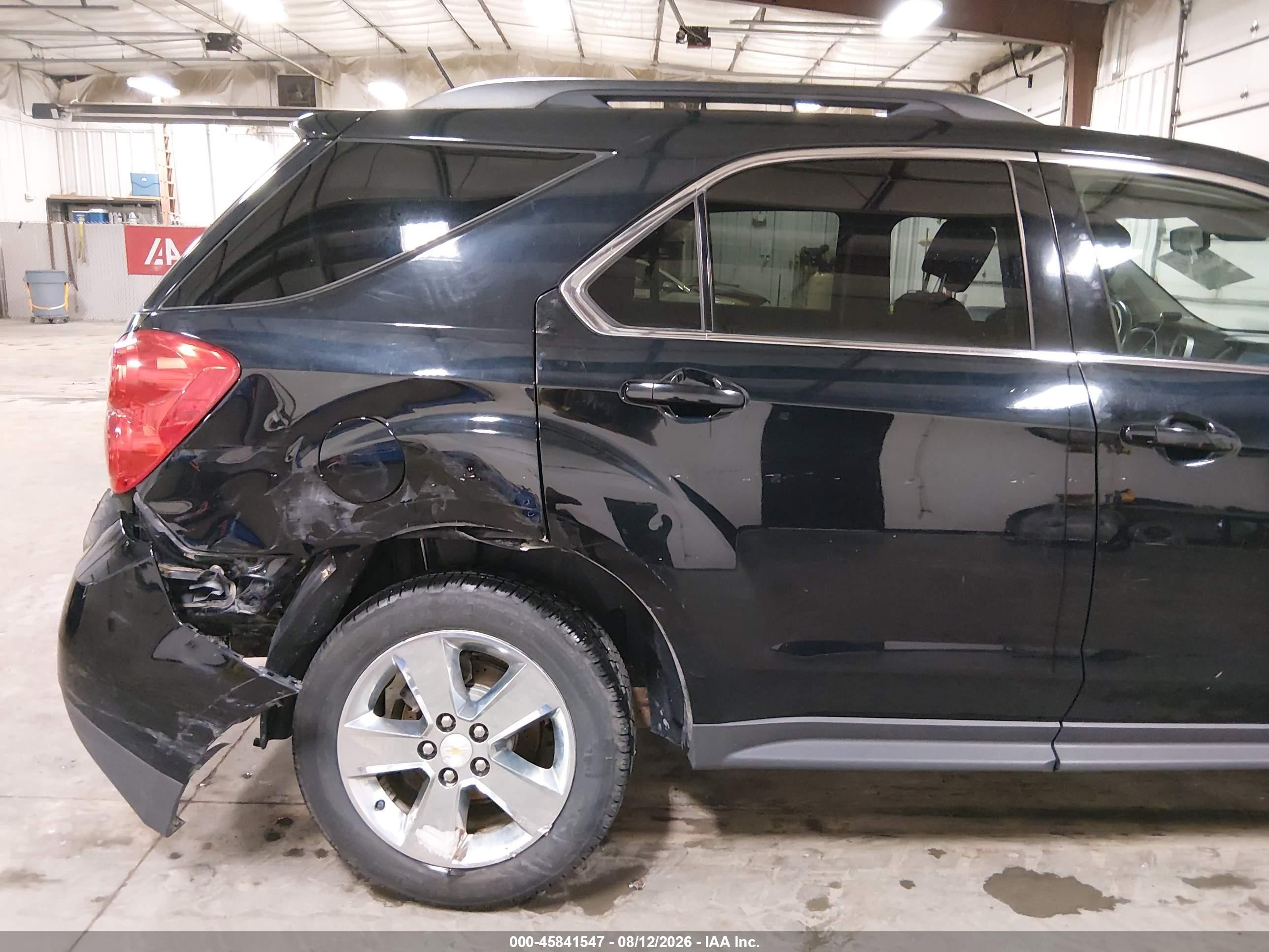 2013 Chevrolet Equinox Lt Black vin: 2GNALDEK4D6258054