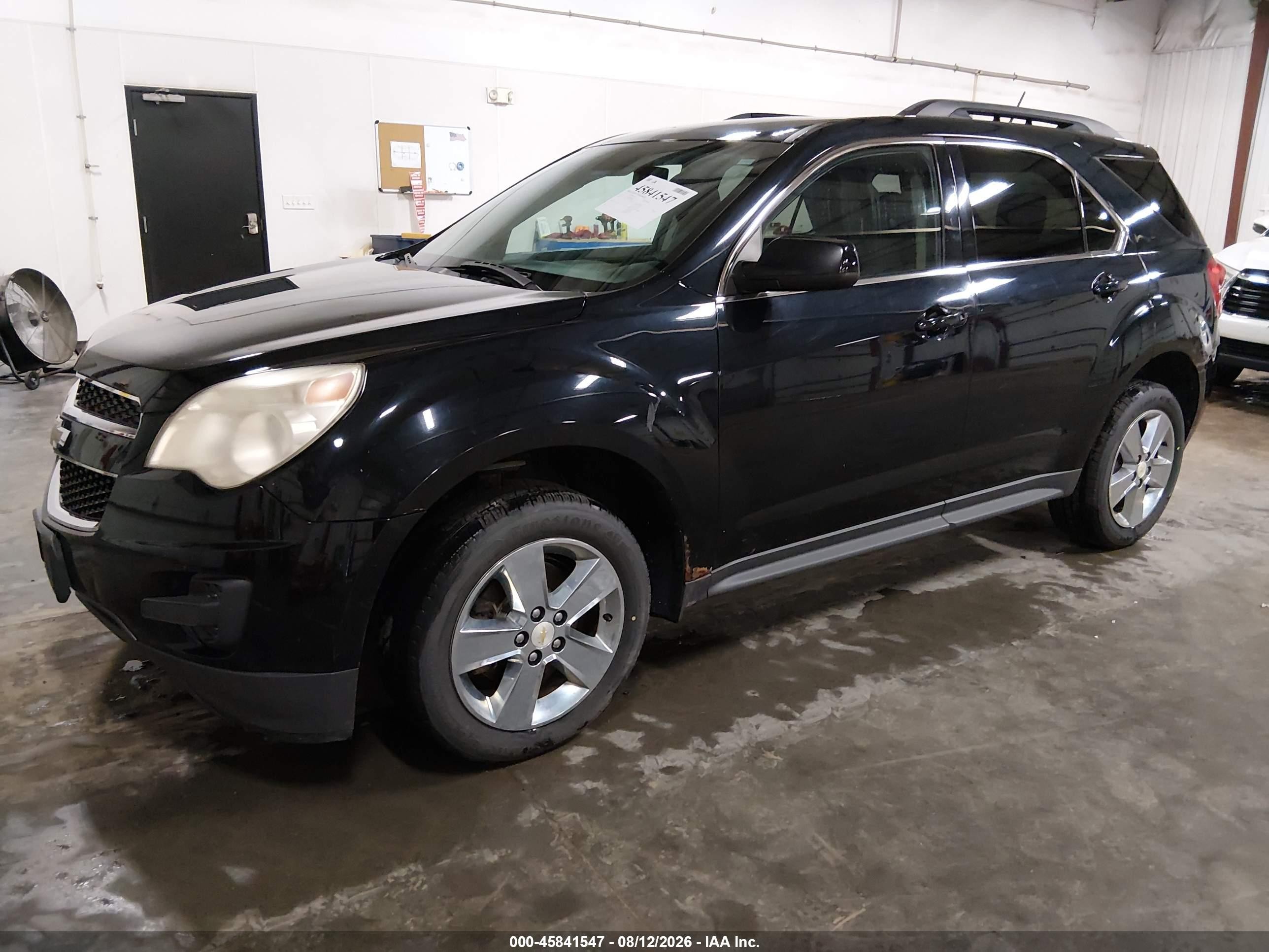 2013 Chevrolet Equinox Lt Black vin: 2GNALDEK4D6258054