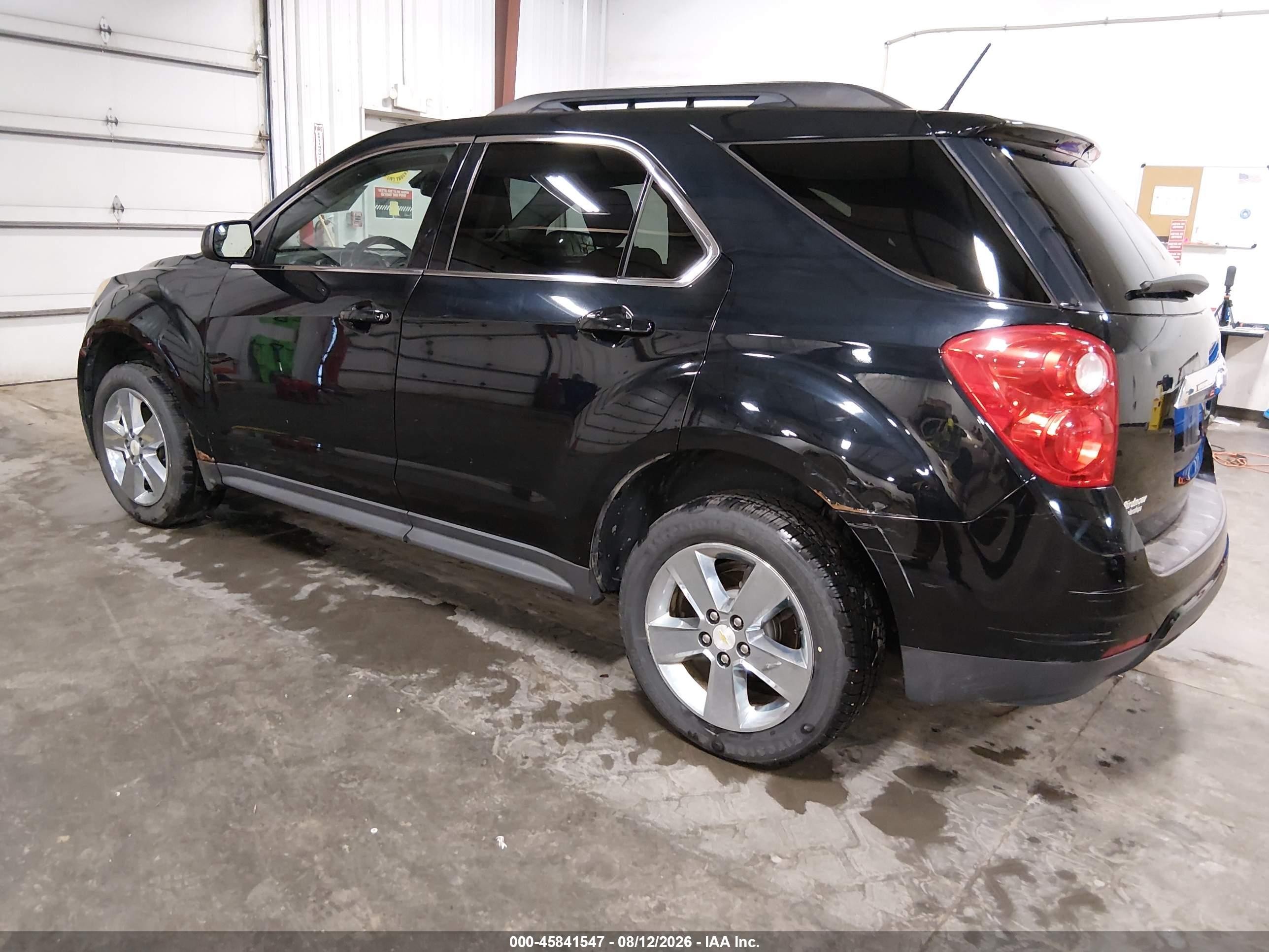 2013 Chevrolet Equinox Lt Black vin: 2GNALDEK4D6258054
