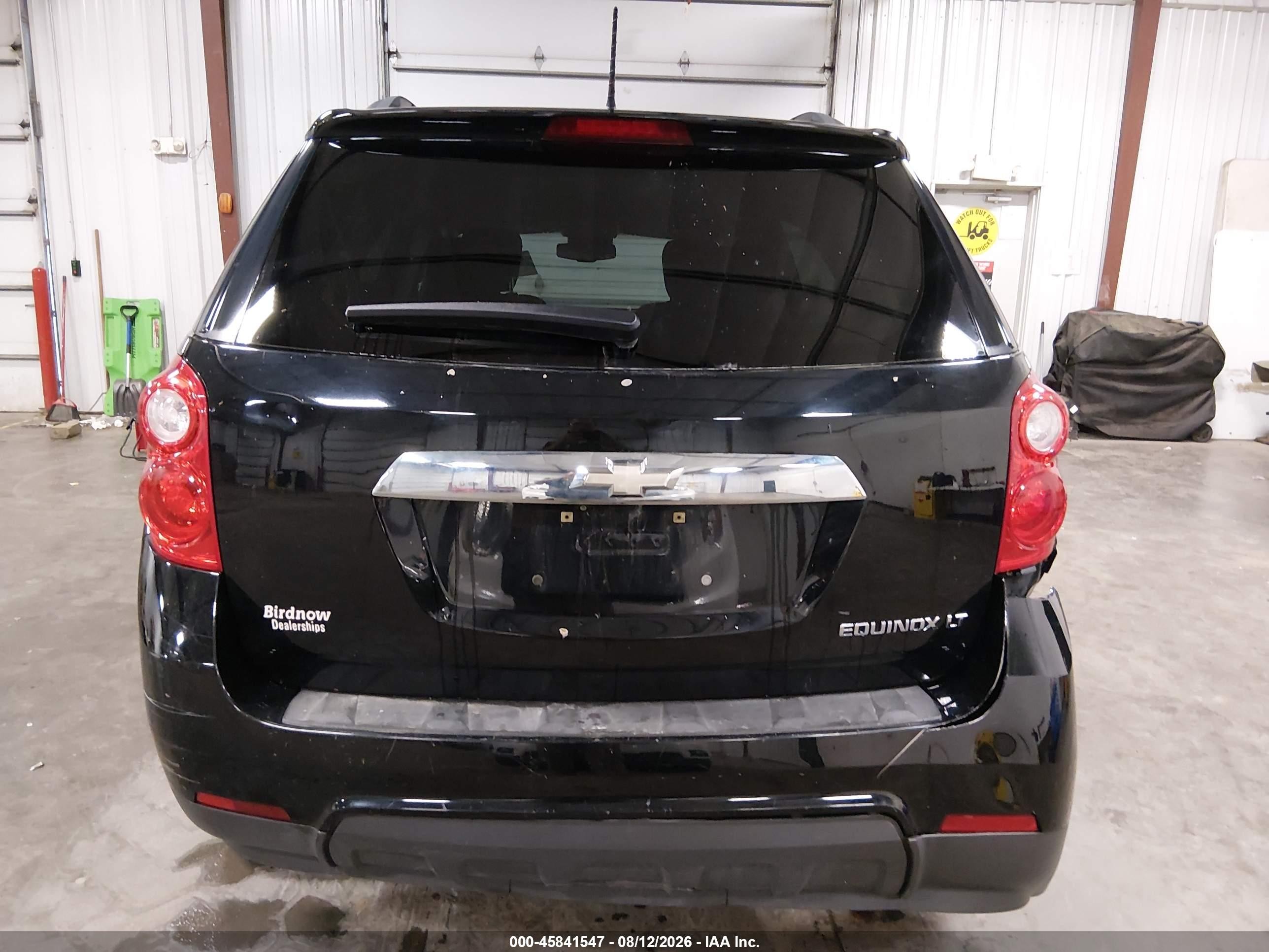 2013 Chevrolet Equinox Lt Black vin: 2GNALDEK4D6258054