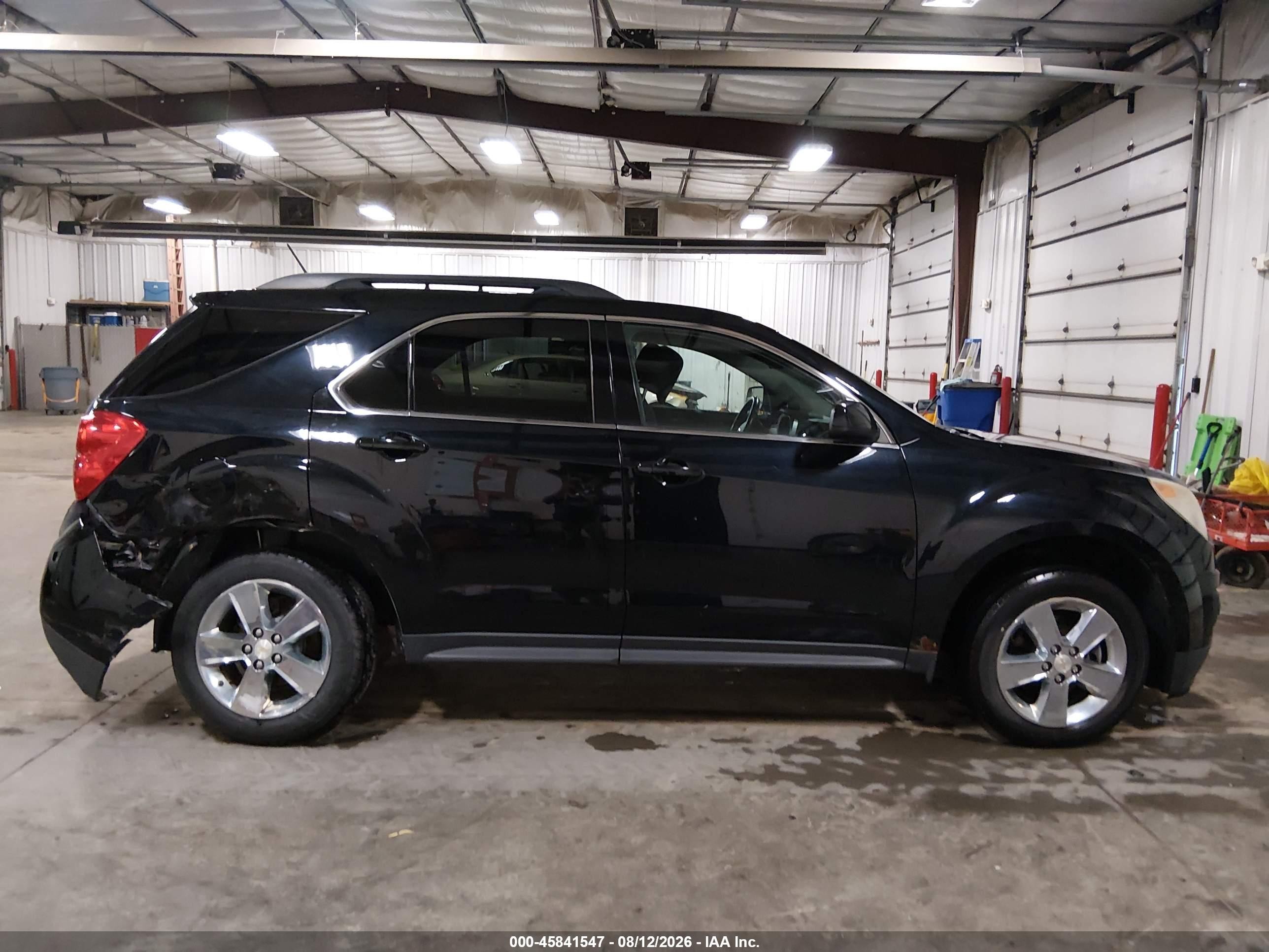 2013 Chevrolet Equinox Lt Black vin: 2GNALDEK4D6258054