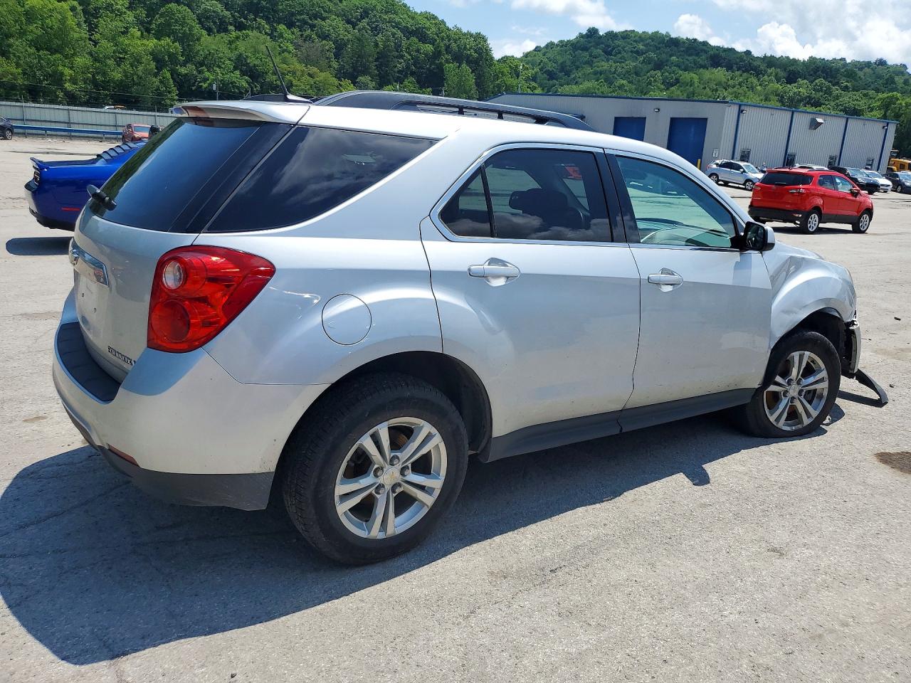 2013 Chevrolet Equinox Lt Silver vin: 2GNALDEK4D6284055