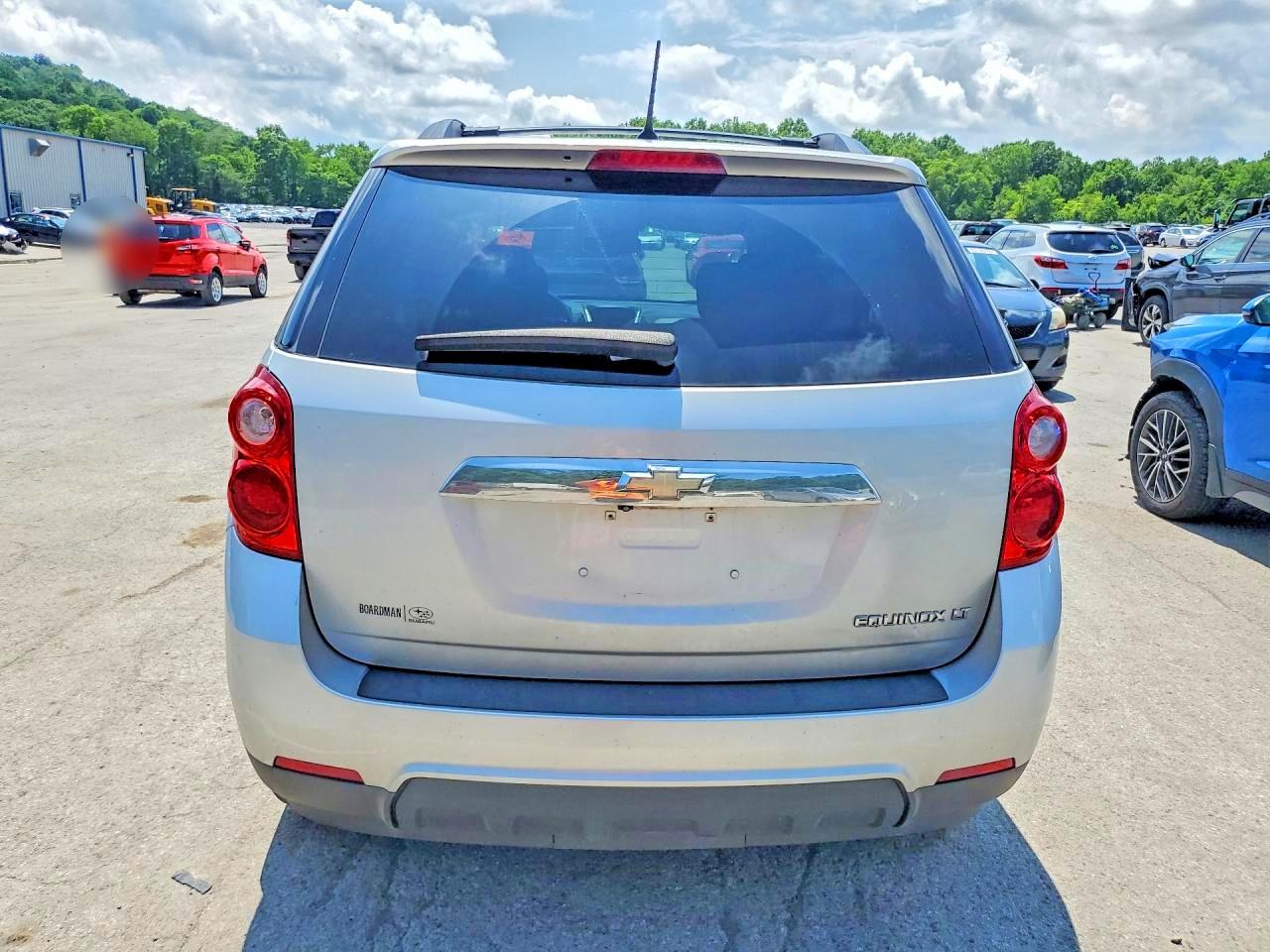2013 Chevrolet Equinox Lt Silver vin: 2GNALDEK4D6284055