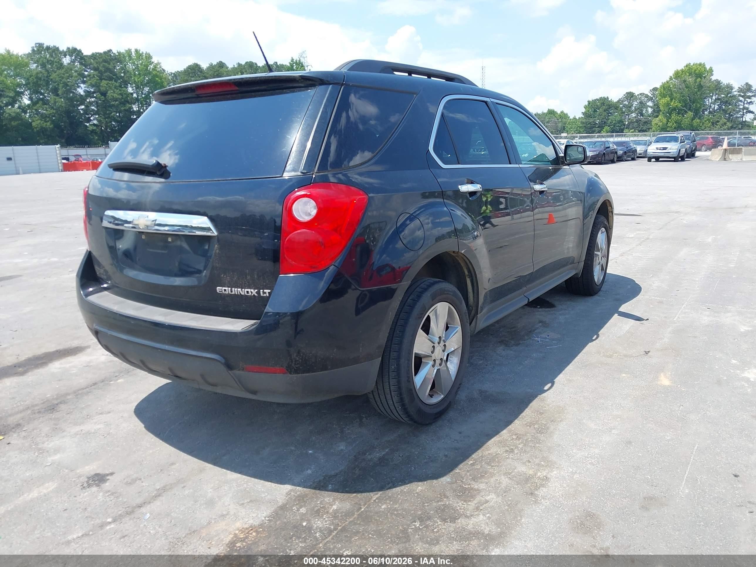 2013 Chevrolet Equinox 1lt Black vin: 2GNALDEK4D6373835