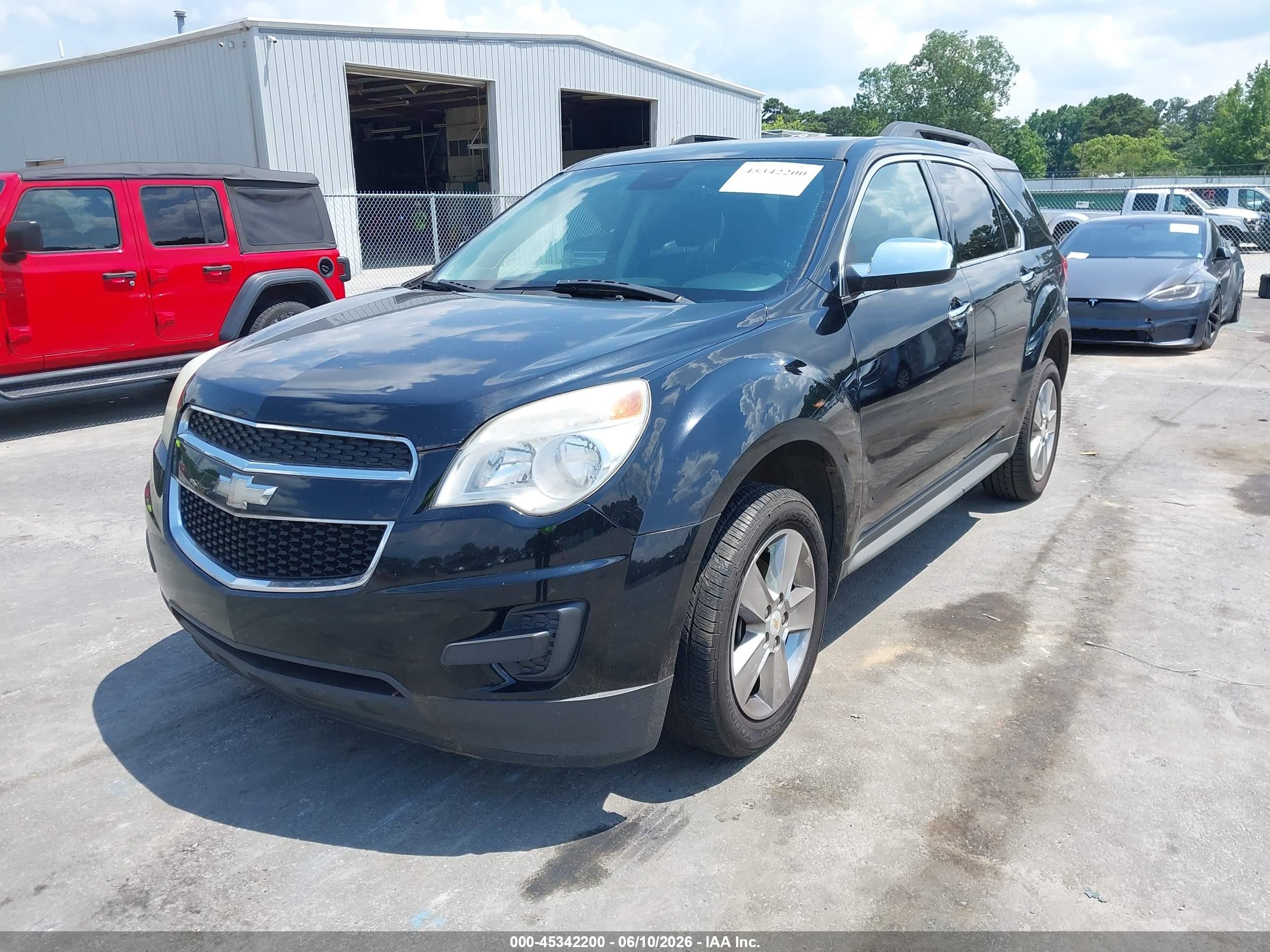 2013 Chevrolet Equinox 1lt Black vin: 2GNALDEK4D6373835