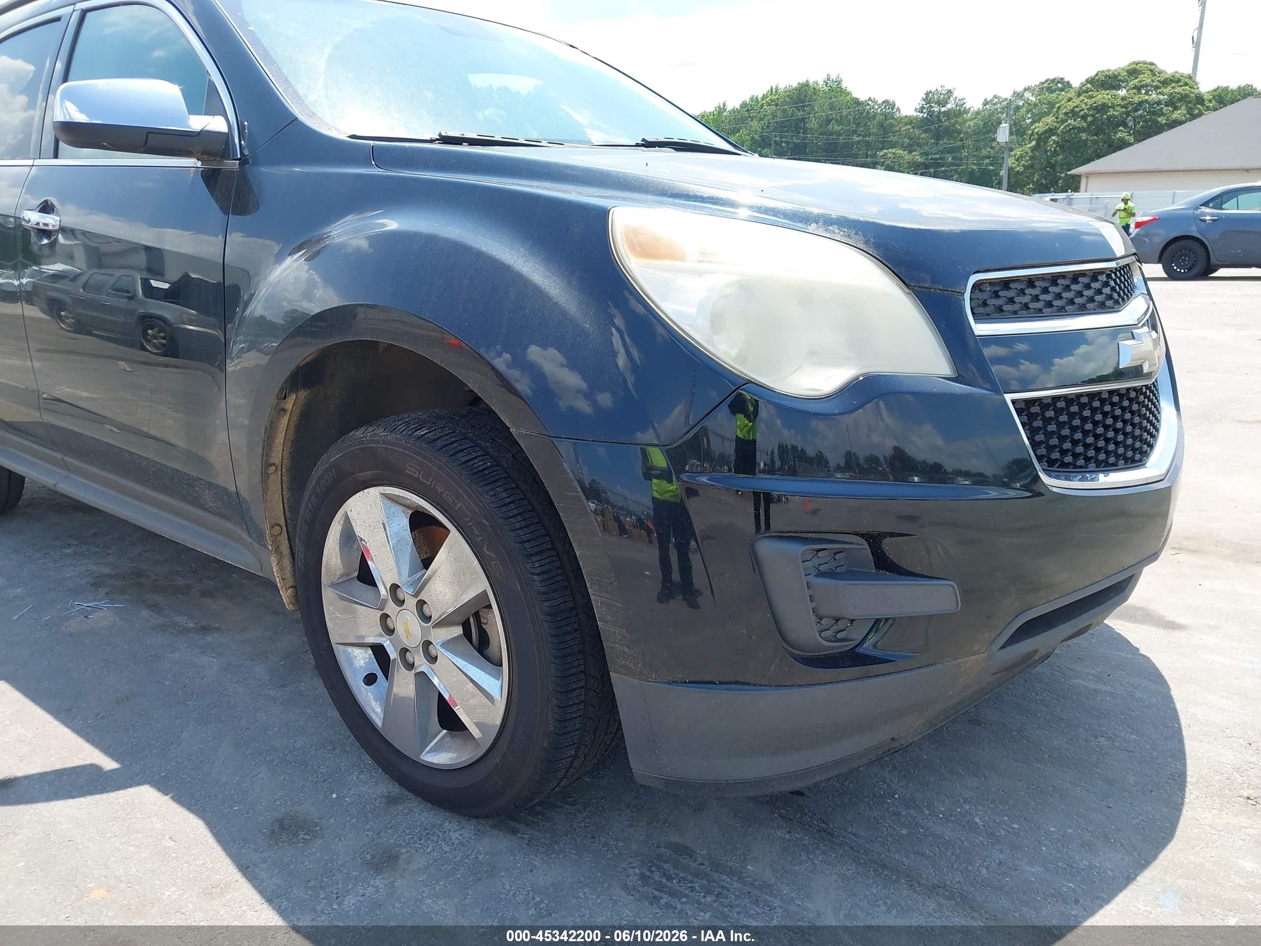 2013 Chevrolet Equinox 1lt Black vin: 2GNALDEK4D6373835