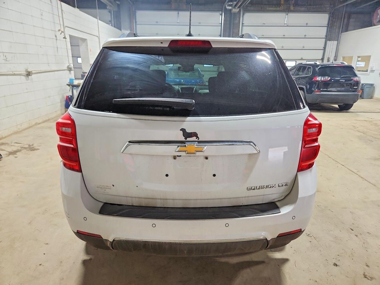 2016 Chevrolet Equinox Ltz Белый vin: 2GNALDEK4G6106943