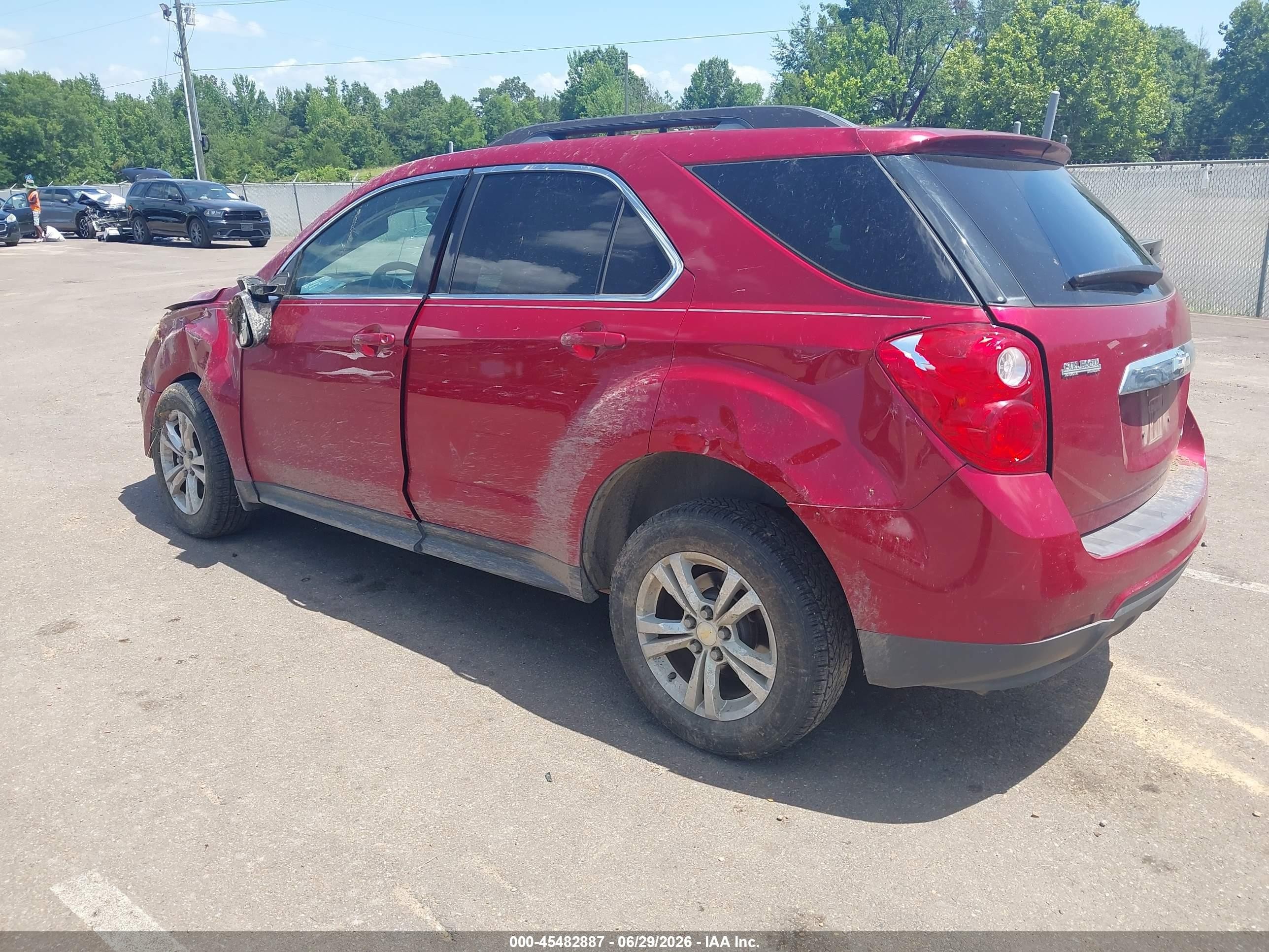 2012 Chevrolet Equinox Lt W/1lt Бордовый vin: 2GNALDEK5C1328141
