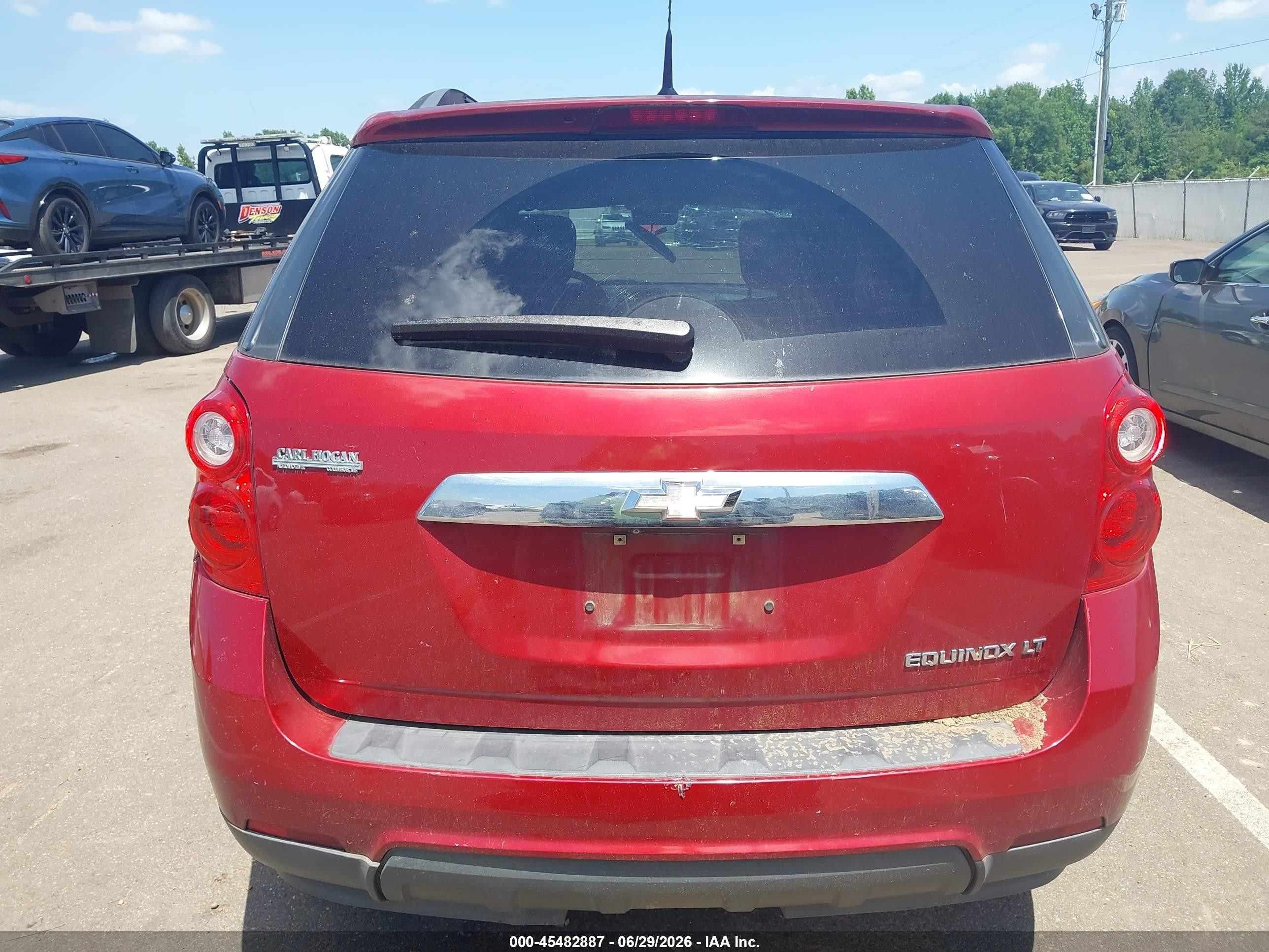 2012 Chevrolet Equinox Lt W/1lt Бордовый vin: 2GNALDEK5C1328141