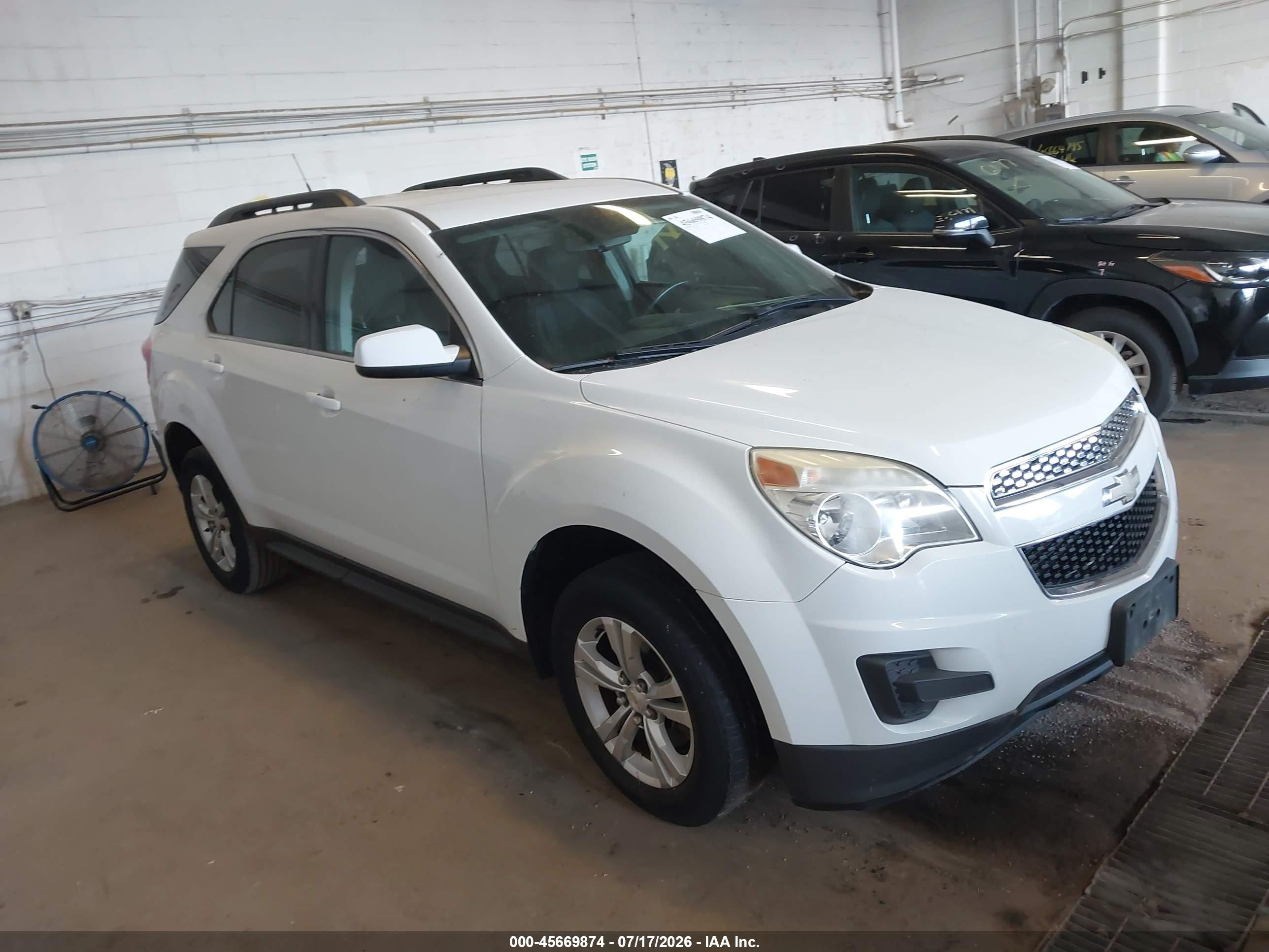 2012 Chevrolet Equinox Lt W/1lt Белый vin: 2GNALDEK5C1334909