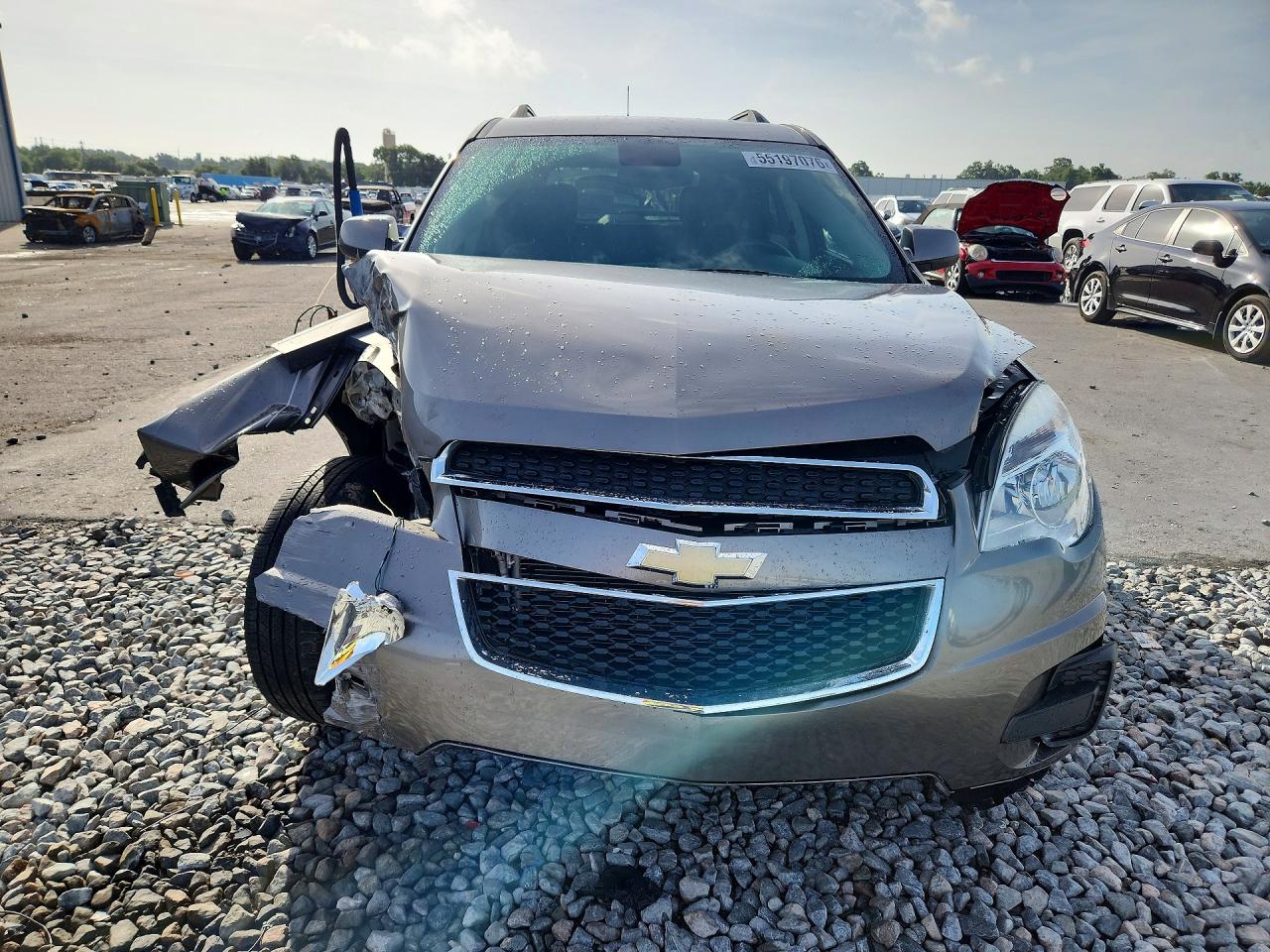 2012 Chevrolet Equinox Lt Gray vin: 2GNALDEK5C6123826