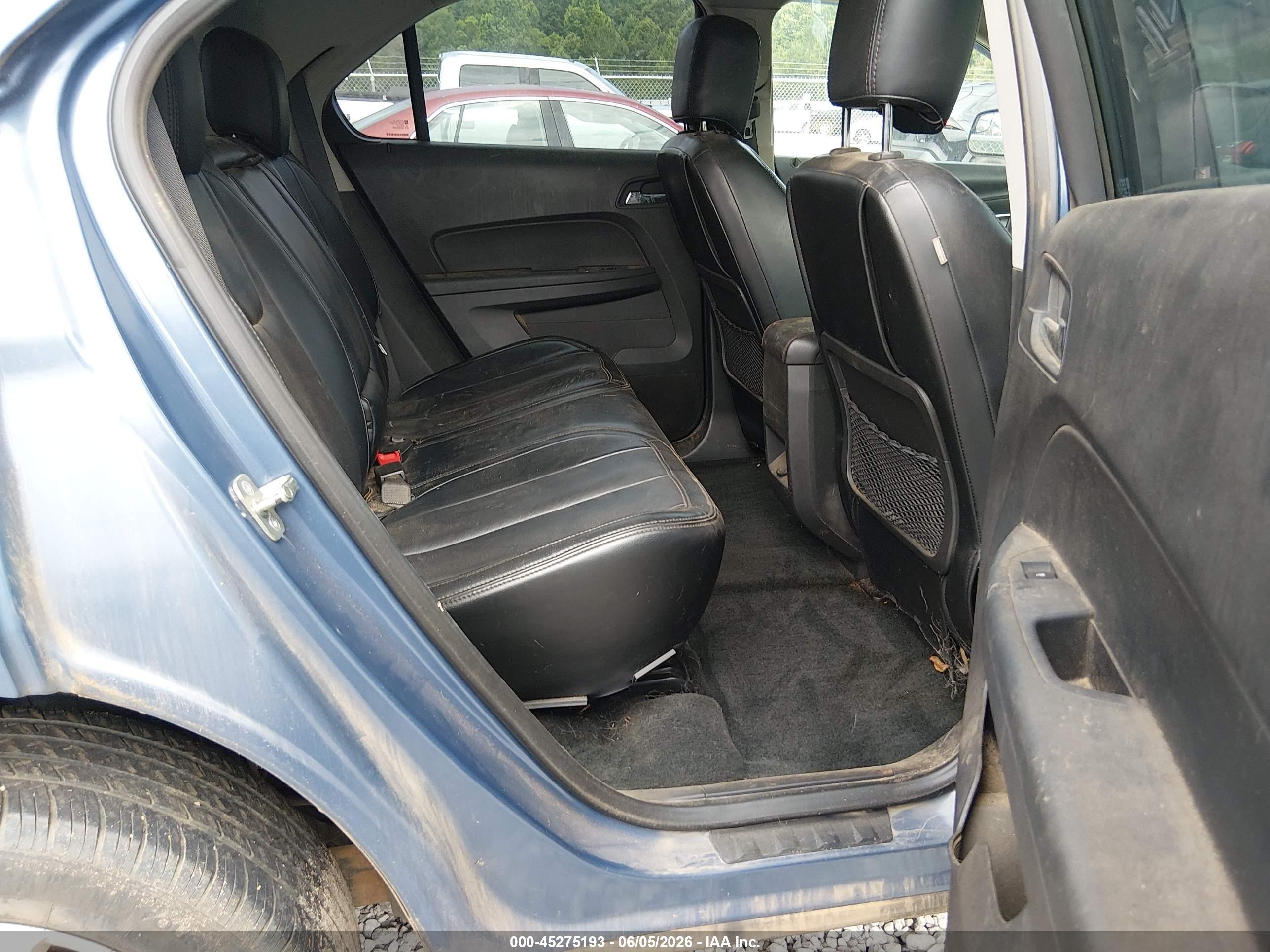 2012 Chevrolet Equinox 1lt Blue vin: 2GNALDEK5C6124023