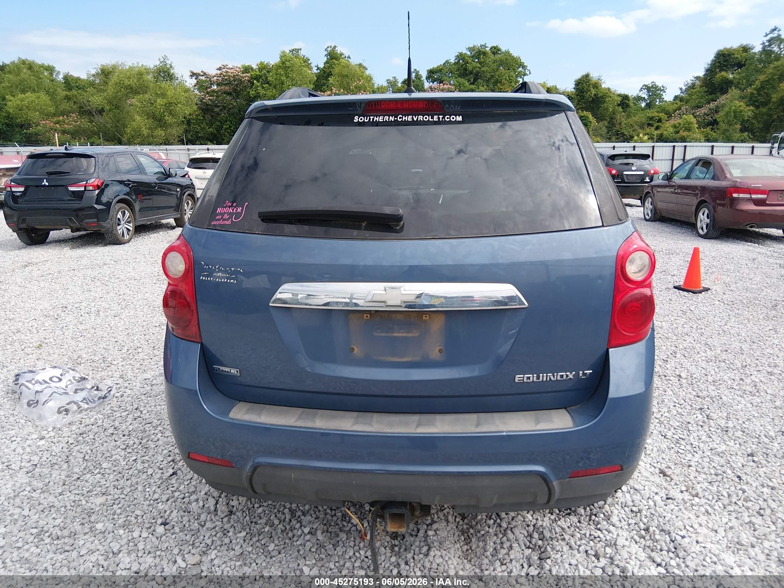 2012 Chevrolet Equinox 1lt Blue vin: 2GNALDEK5C6124023