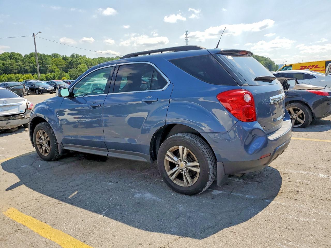 2012 Chevrolet Equinox Lt Синий vin: 2GNALDEK5C6129626