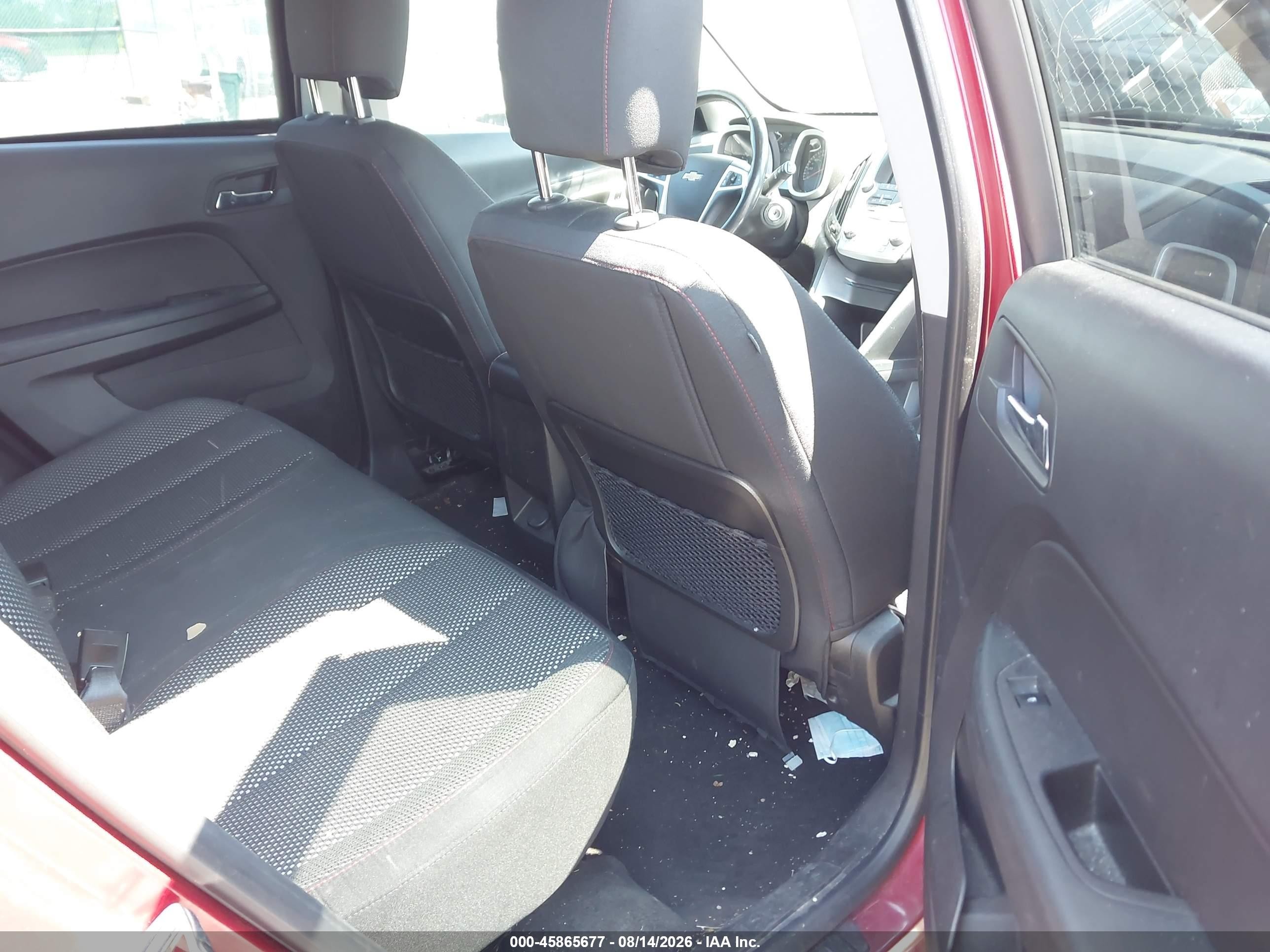 2012 Chevrolet Equinox 1lt Red vin: 2GNALDEK5C6280479