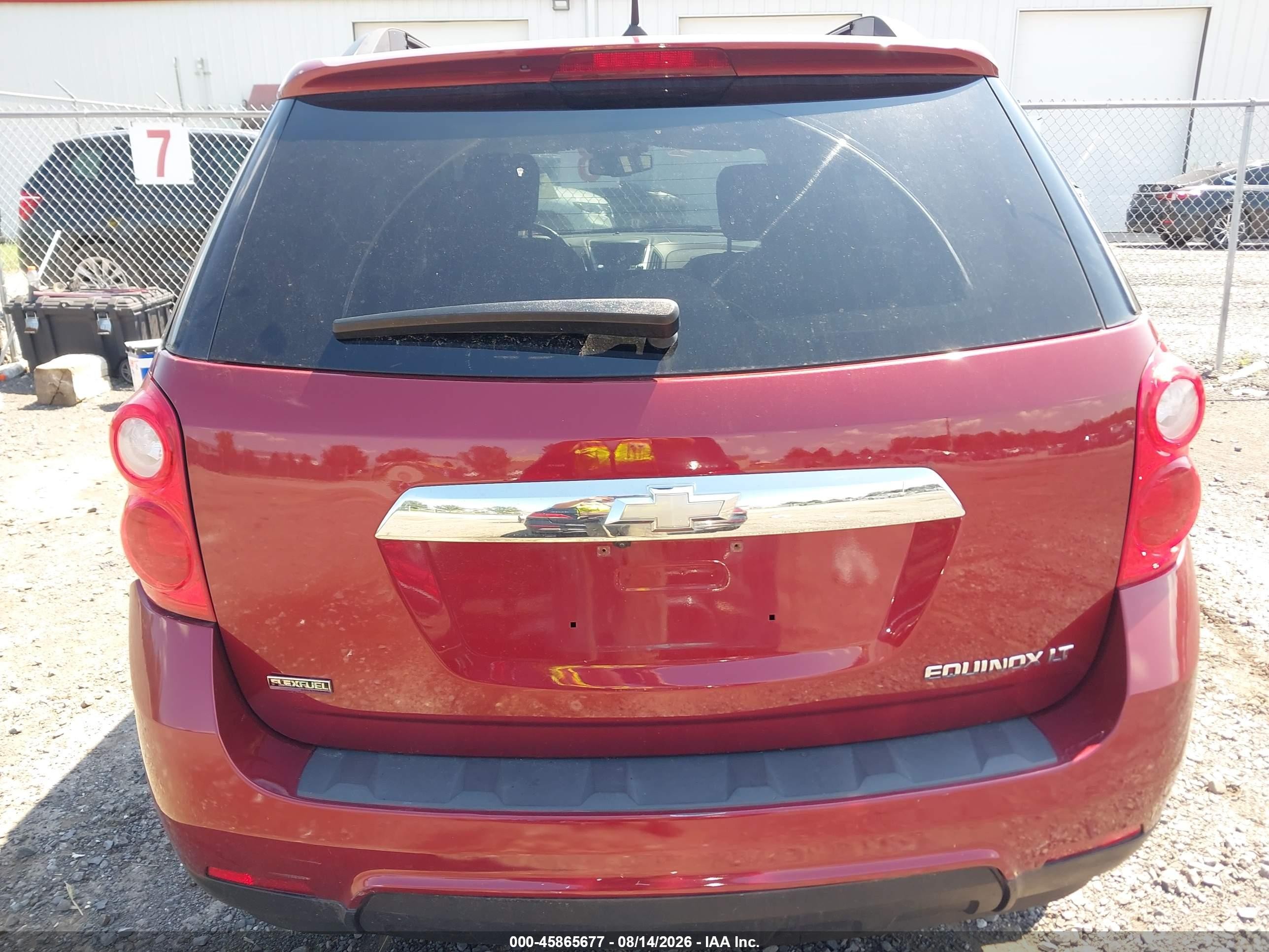2012 Chevrolet Equinox 1lt Red vin: 2GNALDEK5C6280479