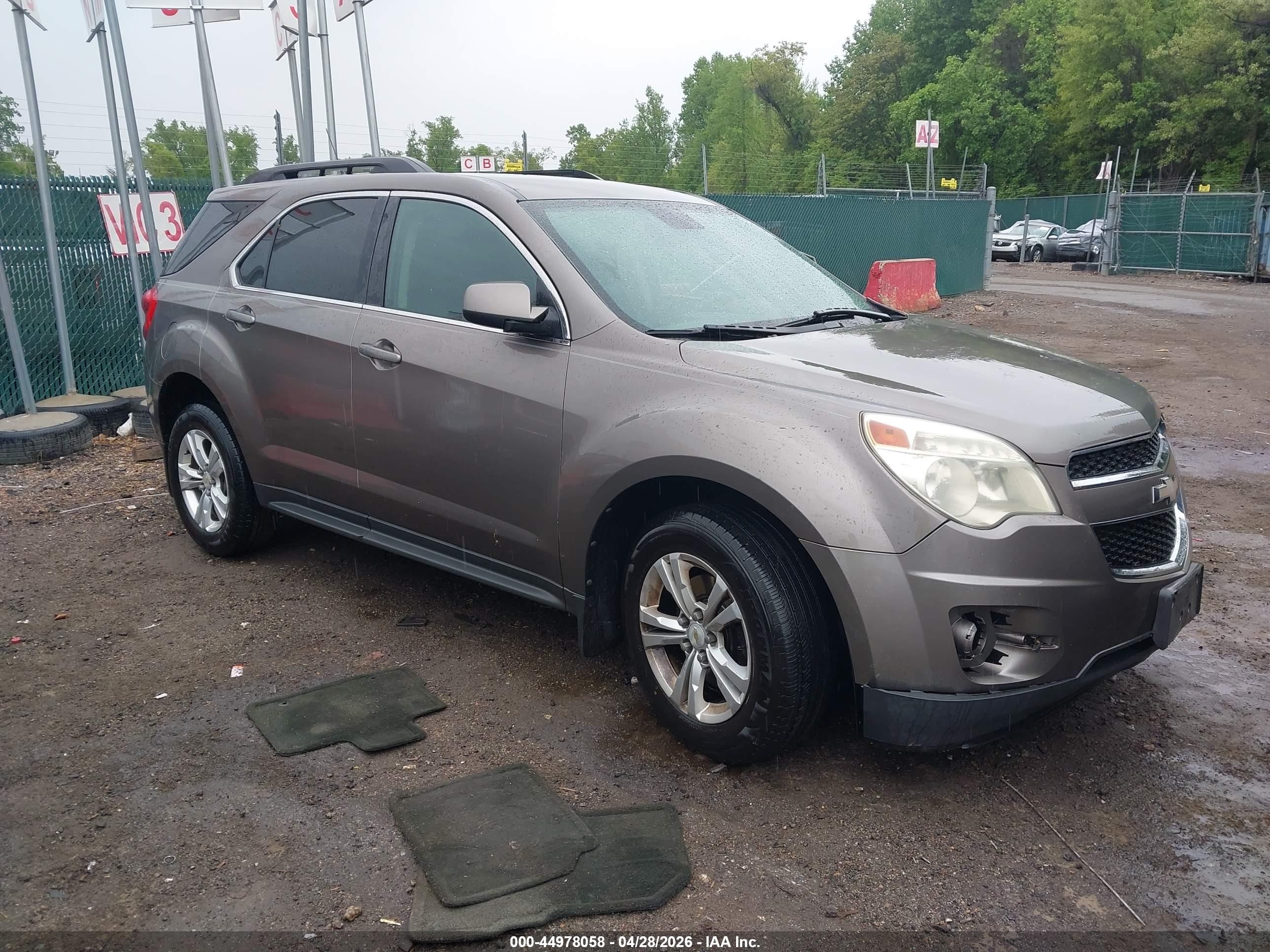 2012 Chevrolet Equinox 1lt Brown vin: 2GNALDEK5C6280580