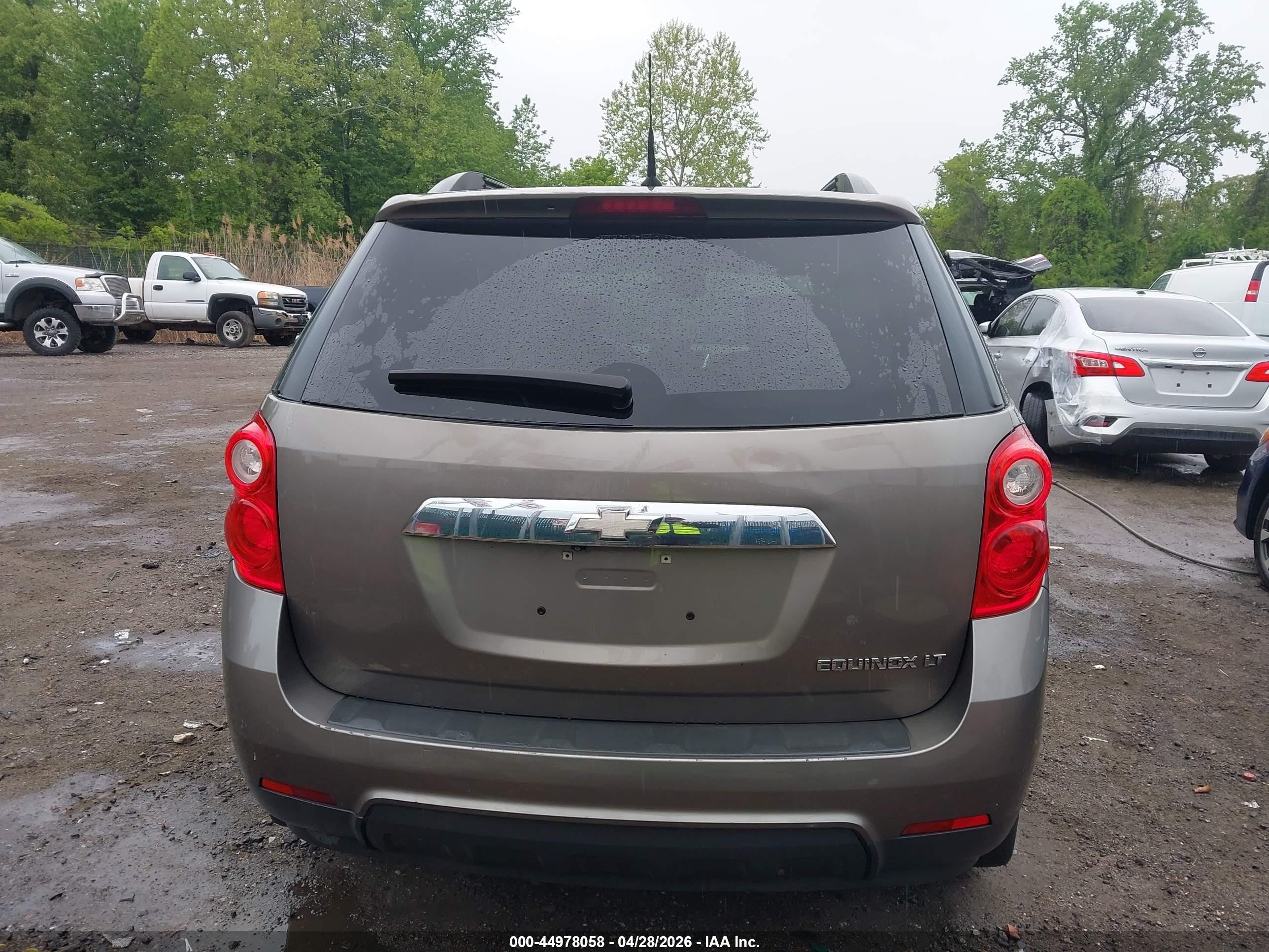 2012 Chevrolet Equinox 1lt Коричневый vin: 2GNALDEK5C6280580