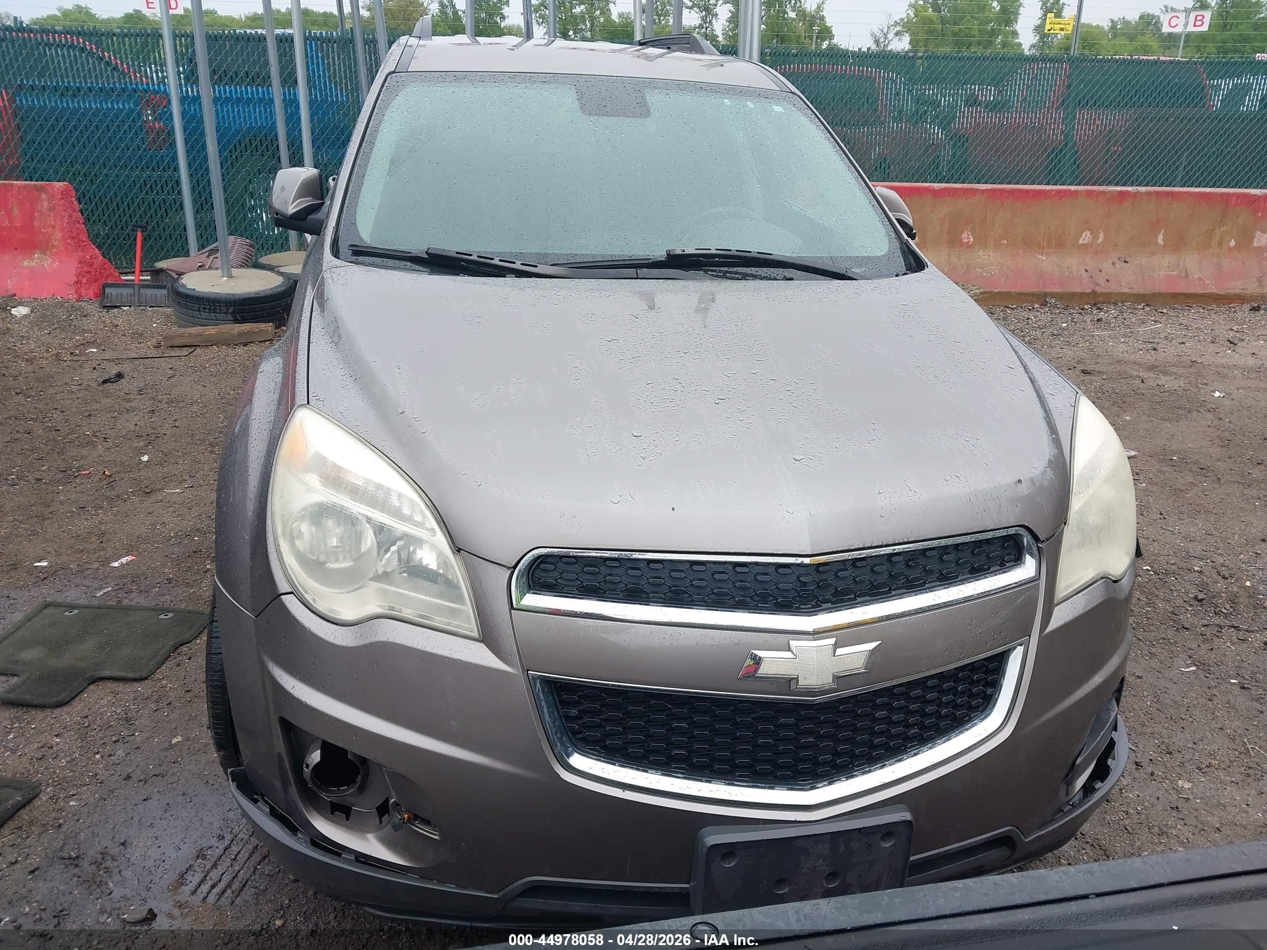 2012 Chevrolet Equinox 1lt Коричневый vin: 2GNALDEK5C6280580