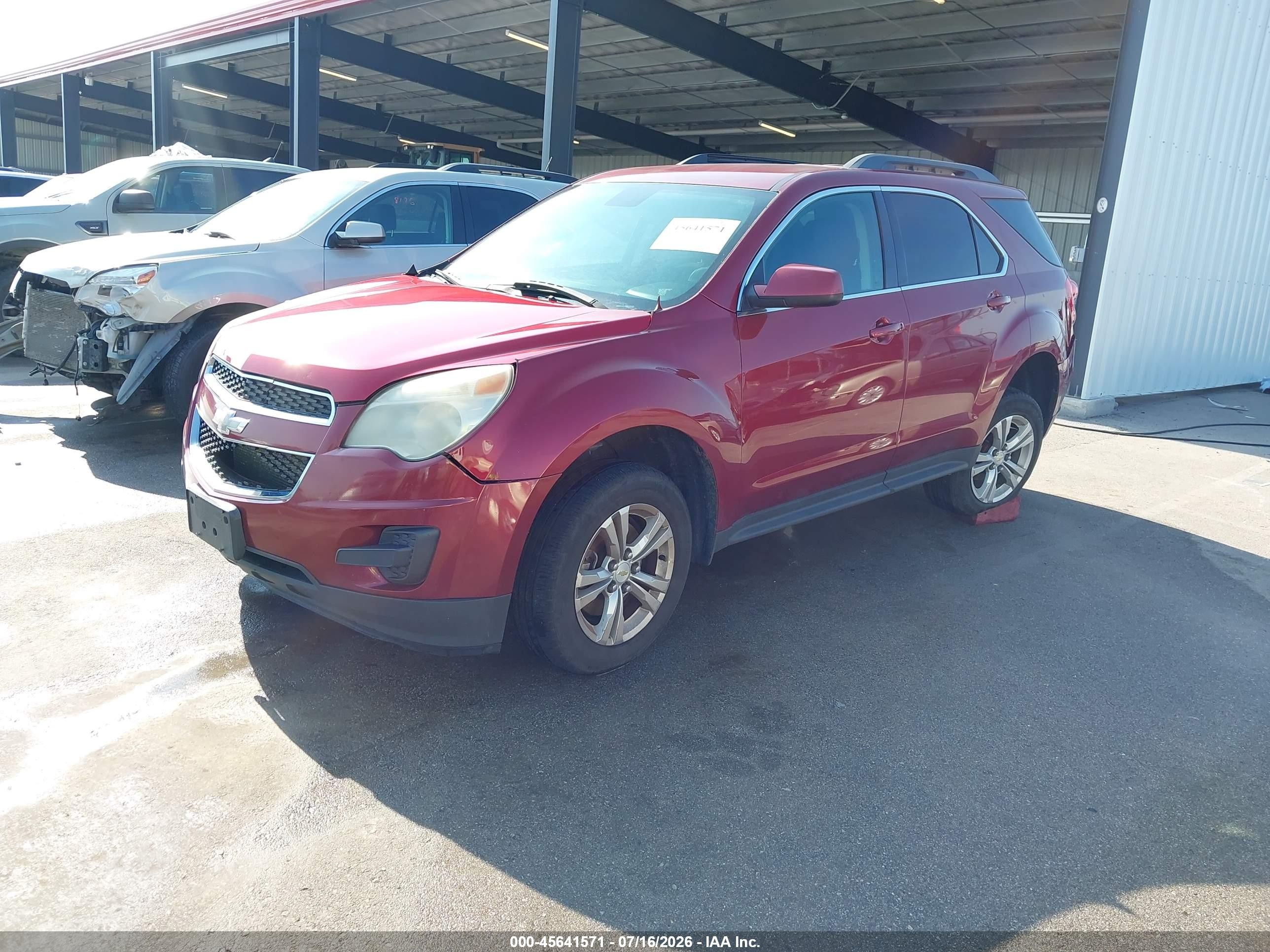 2012 Chevrolet Equinox Lt W/1lt Красный vin: 2GNALDEK5C6336999