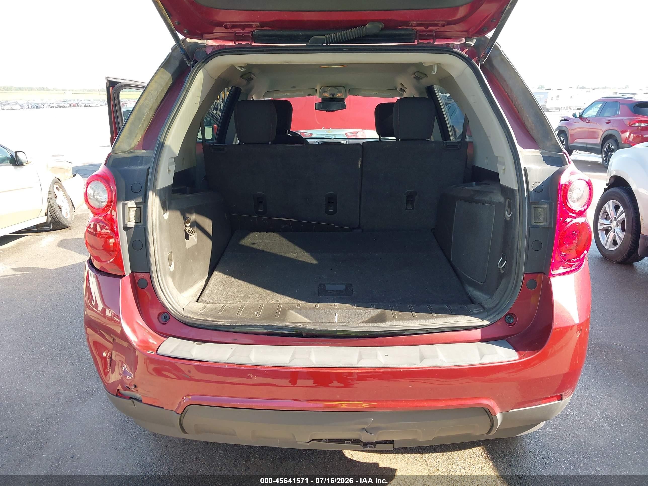 2012 Chevrolet Equinox Lt W/1lt Красный vin: 2GNALDEK5C6336999