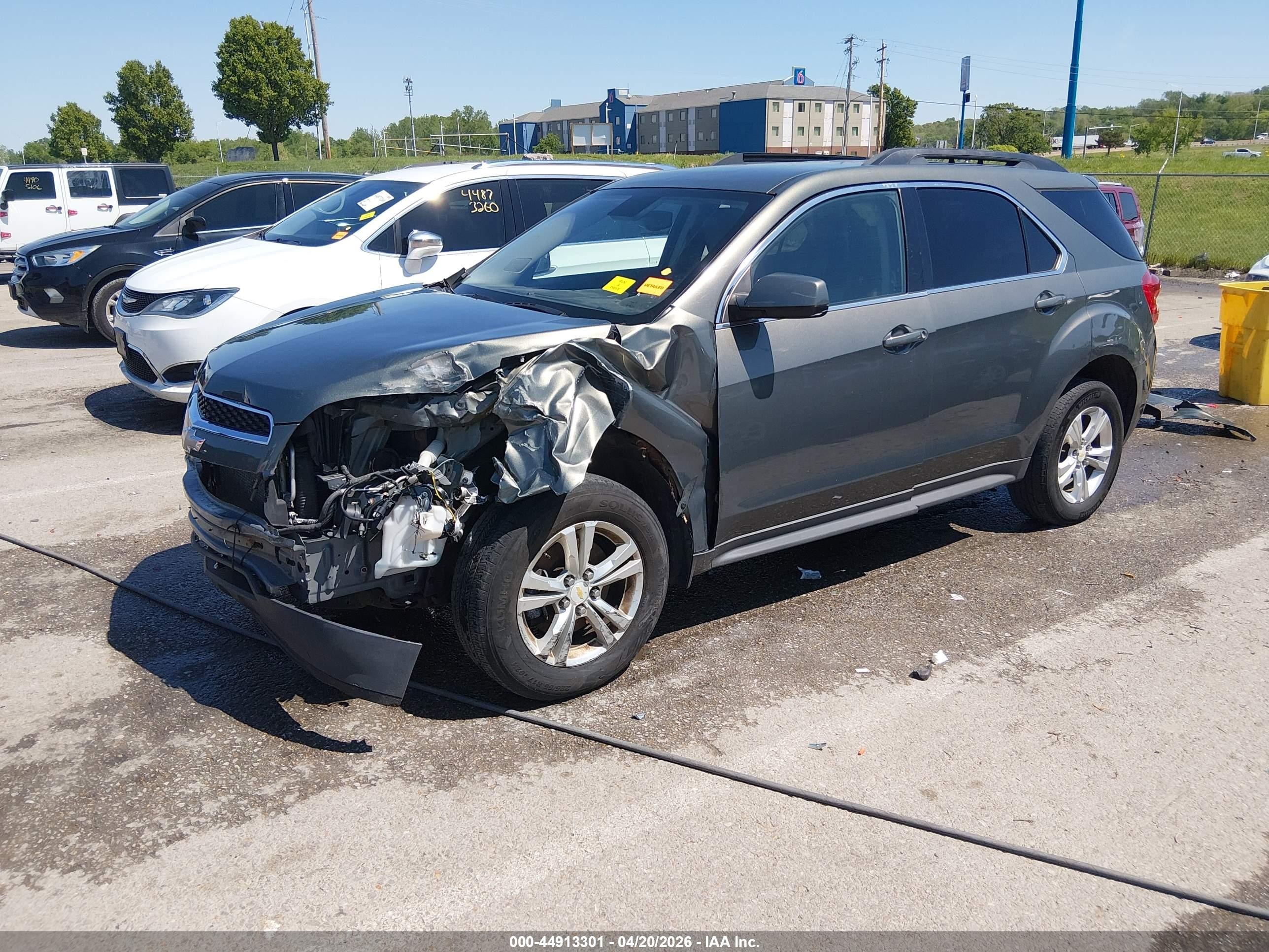 2012 Chevrolet Equinox 1lt Gray vin: 2GNALDEK5C6351082