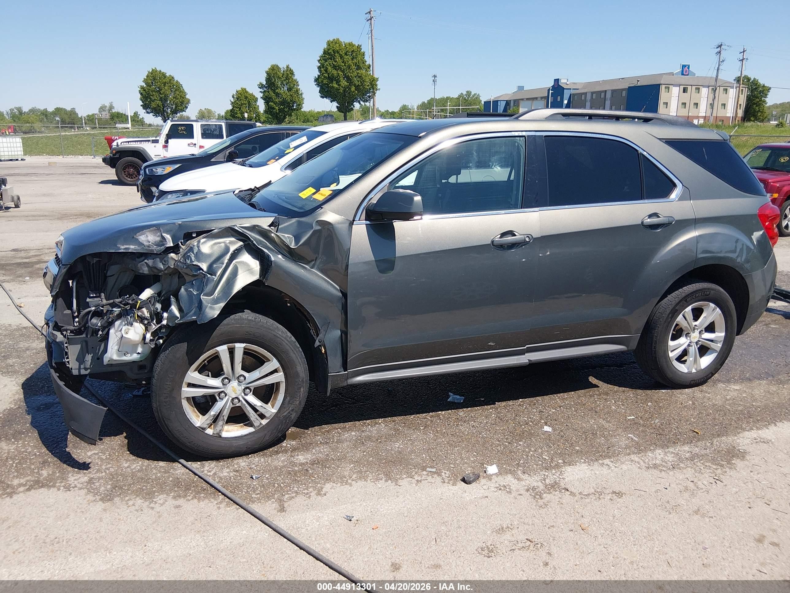 2012 Chevrolet Equinox 1lt Gray vin: 2GNALDEK5C6351082