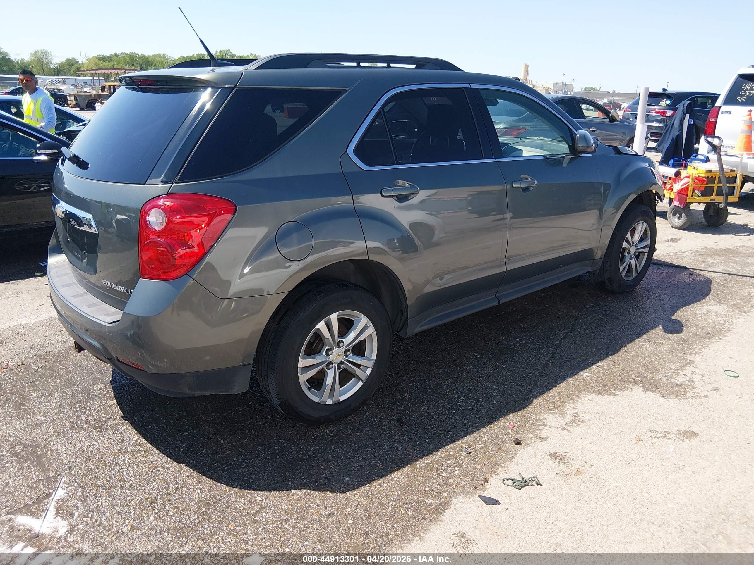 2012 Chevrolet Equinox 1lt Gray vin: 2GNALDEK5C6351082