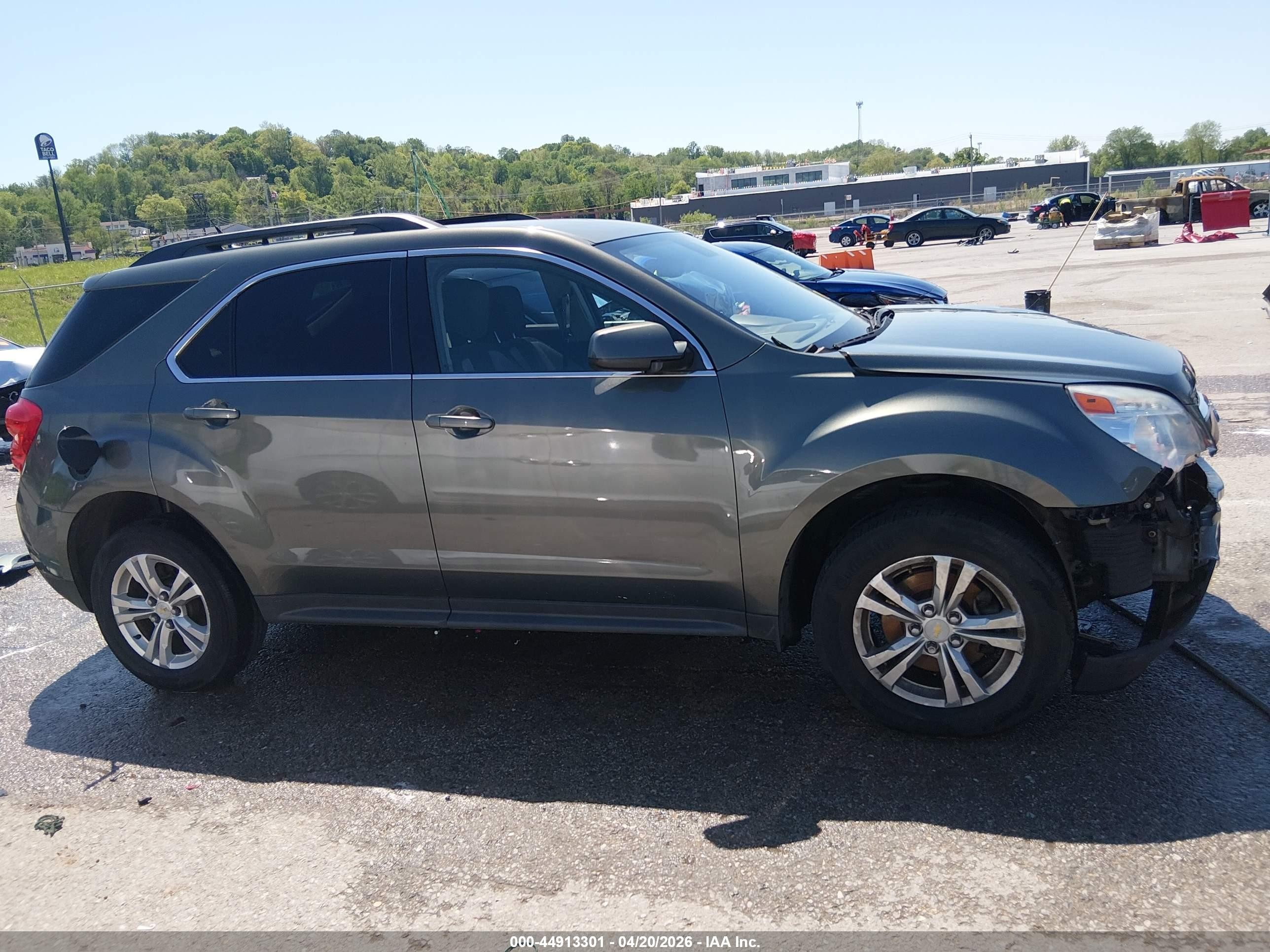 2012 Chevrolet Equinox 1lt Gray vin: 2GNALDEK5C6351082
