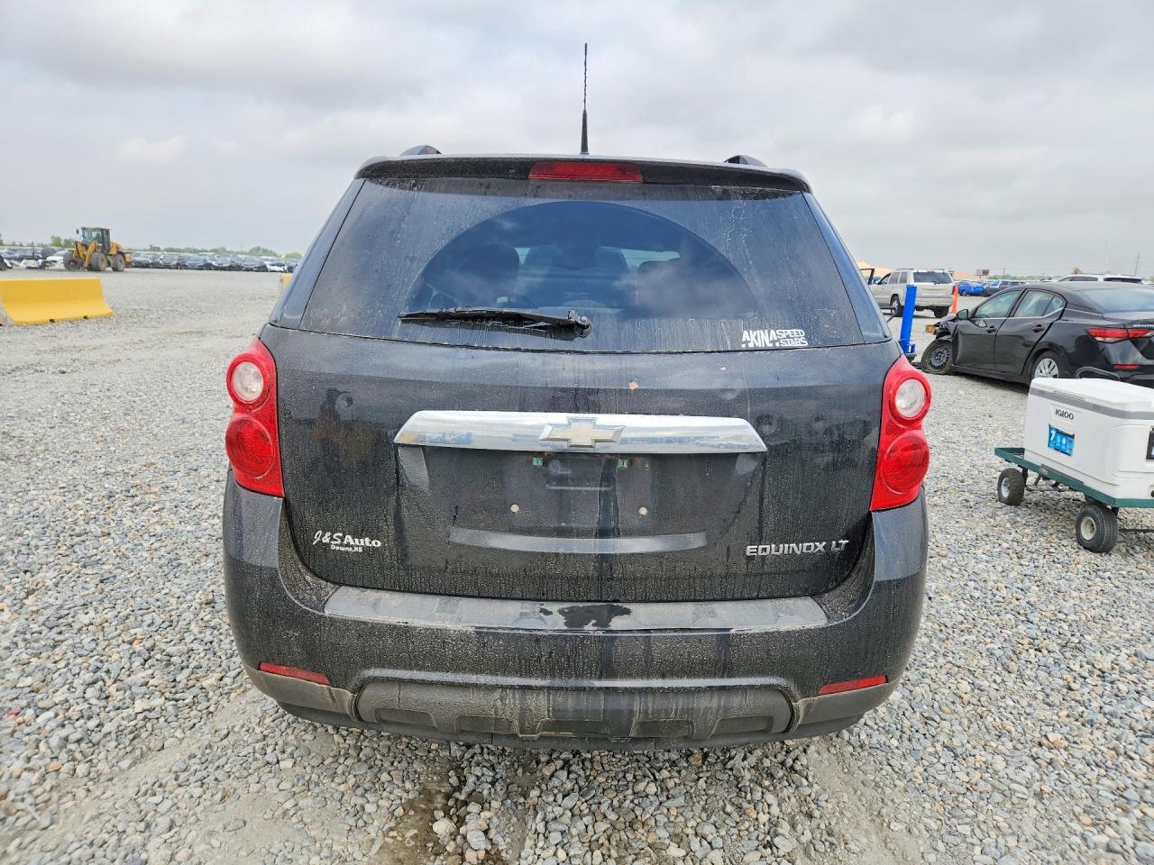 2012 Chevrolet Equinox Lt Black vin: 2GNALDEK5C6365225