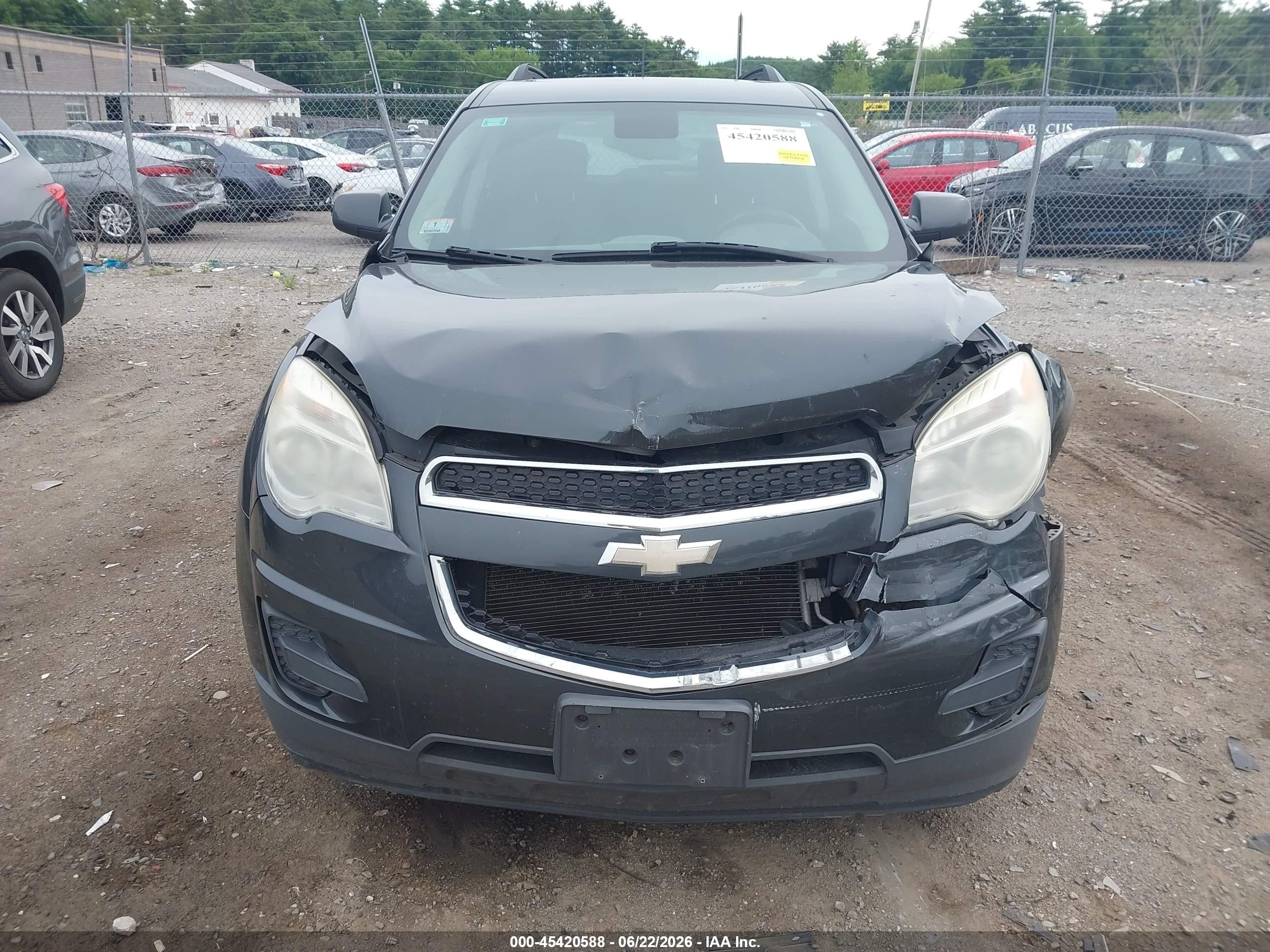 2013 Chevrolet Equinox Lt Black vin: 2GNALDEK5D1143086
