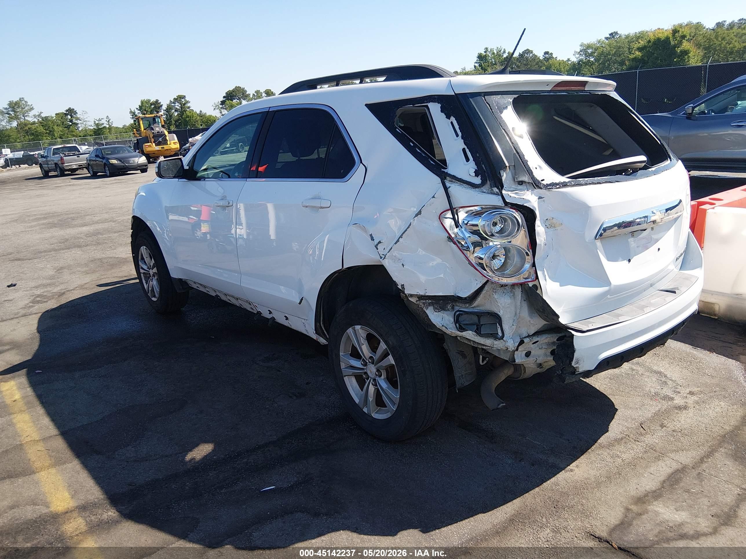 2013 Chevrolet Equinox 1lt Белый vin: 2GNALDEK5D1162009