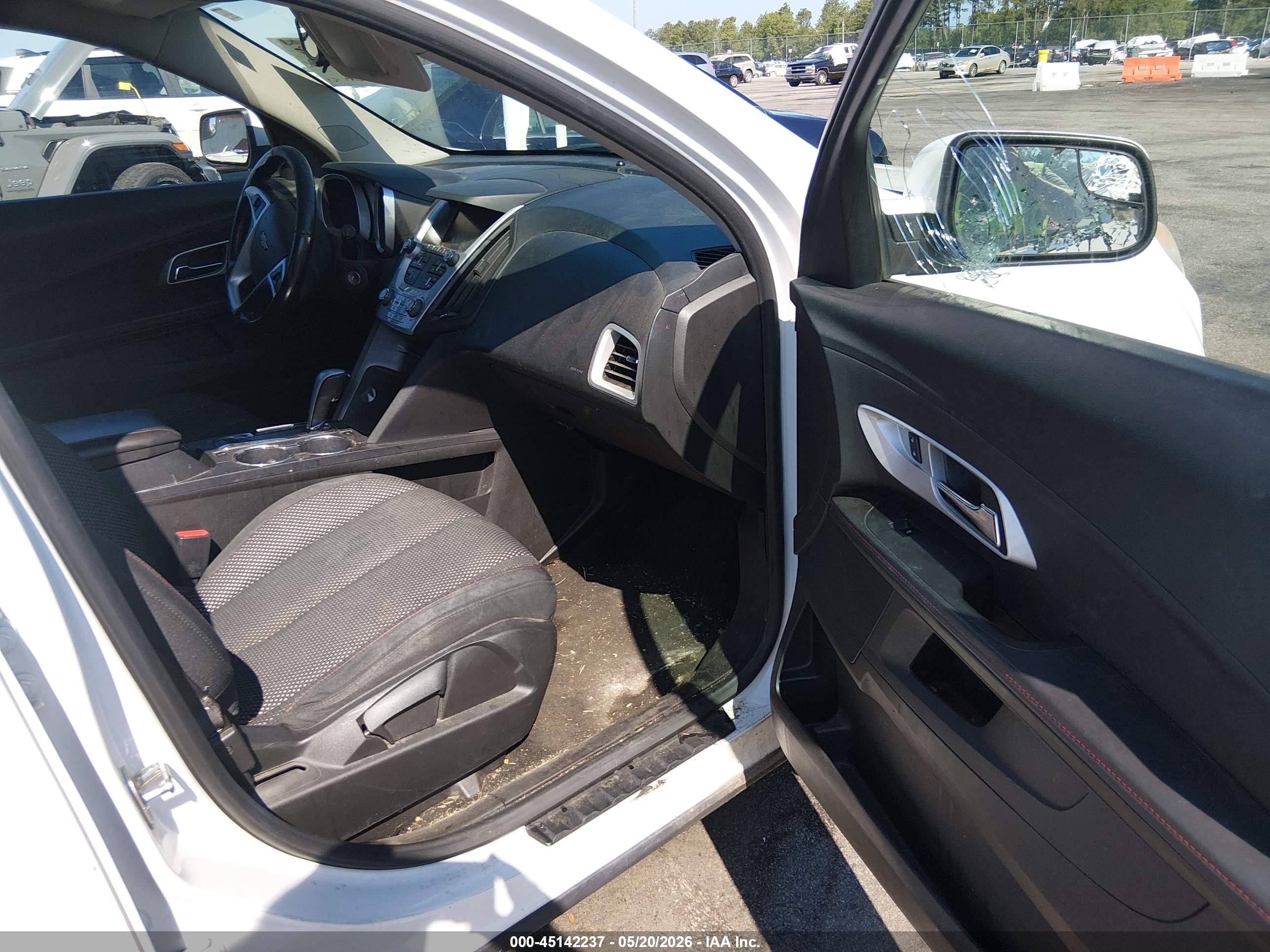 2013 Chevrolet Equinox 1lt Белый vin: 2GNALDEK5D1162009