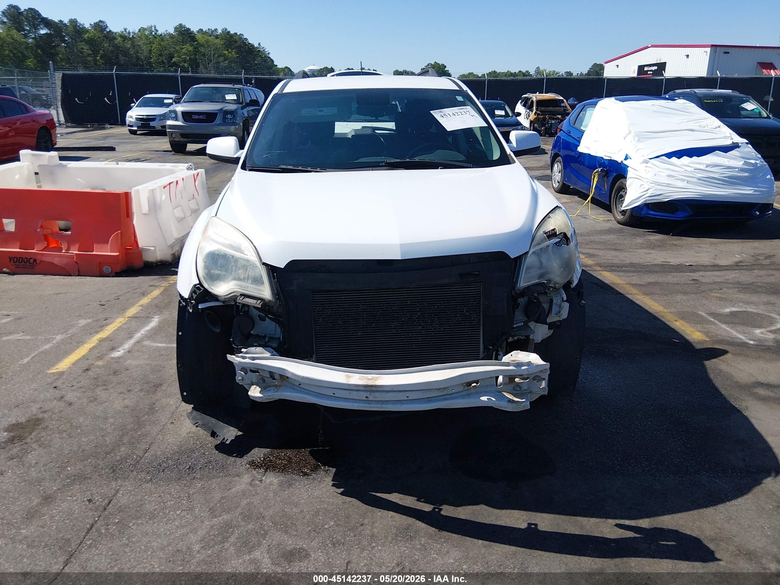 2013 Chevrolet Equinox 1lt Белый vin: 2GNALDEK5D1162009
