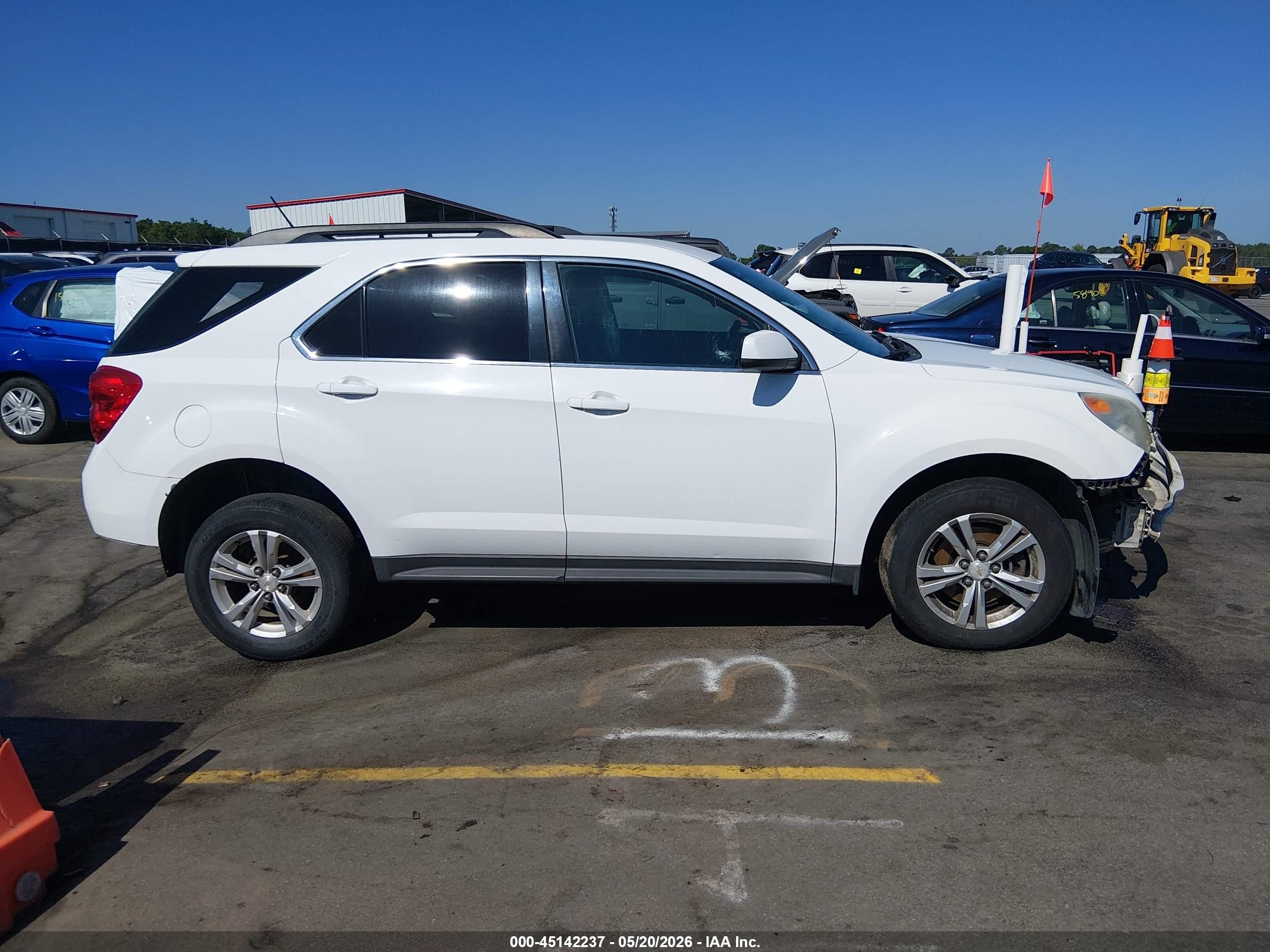 2013 Chevrolet Equinox 1lt Белый vin: 2GNALDEK5D1162009