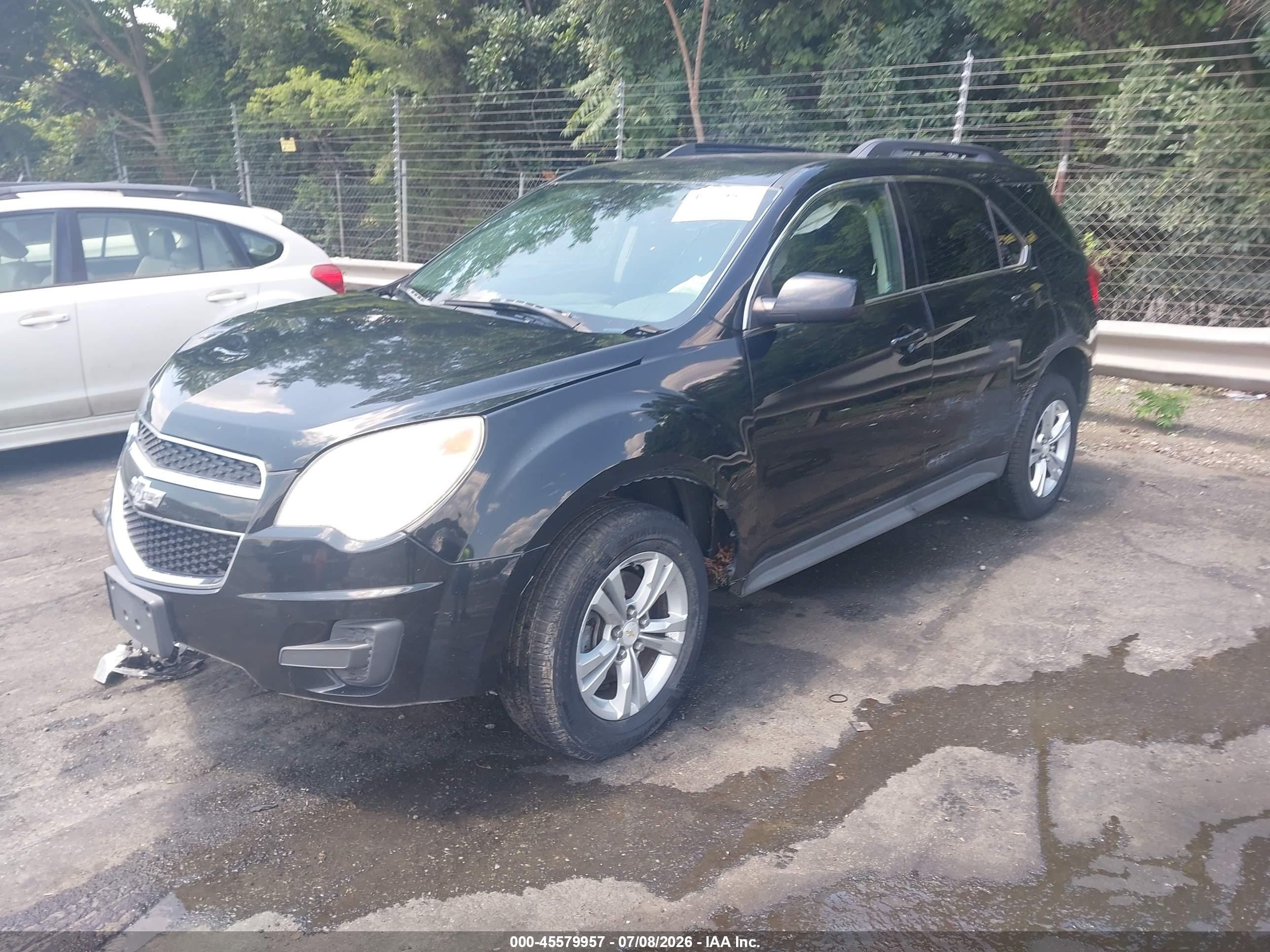 2013 Chevrolet Equinox Lt Black vin: 2GNALDEK5D1166609