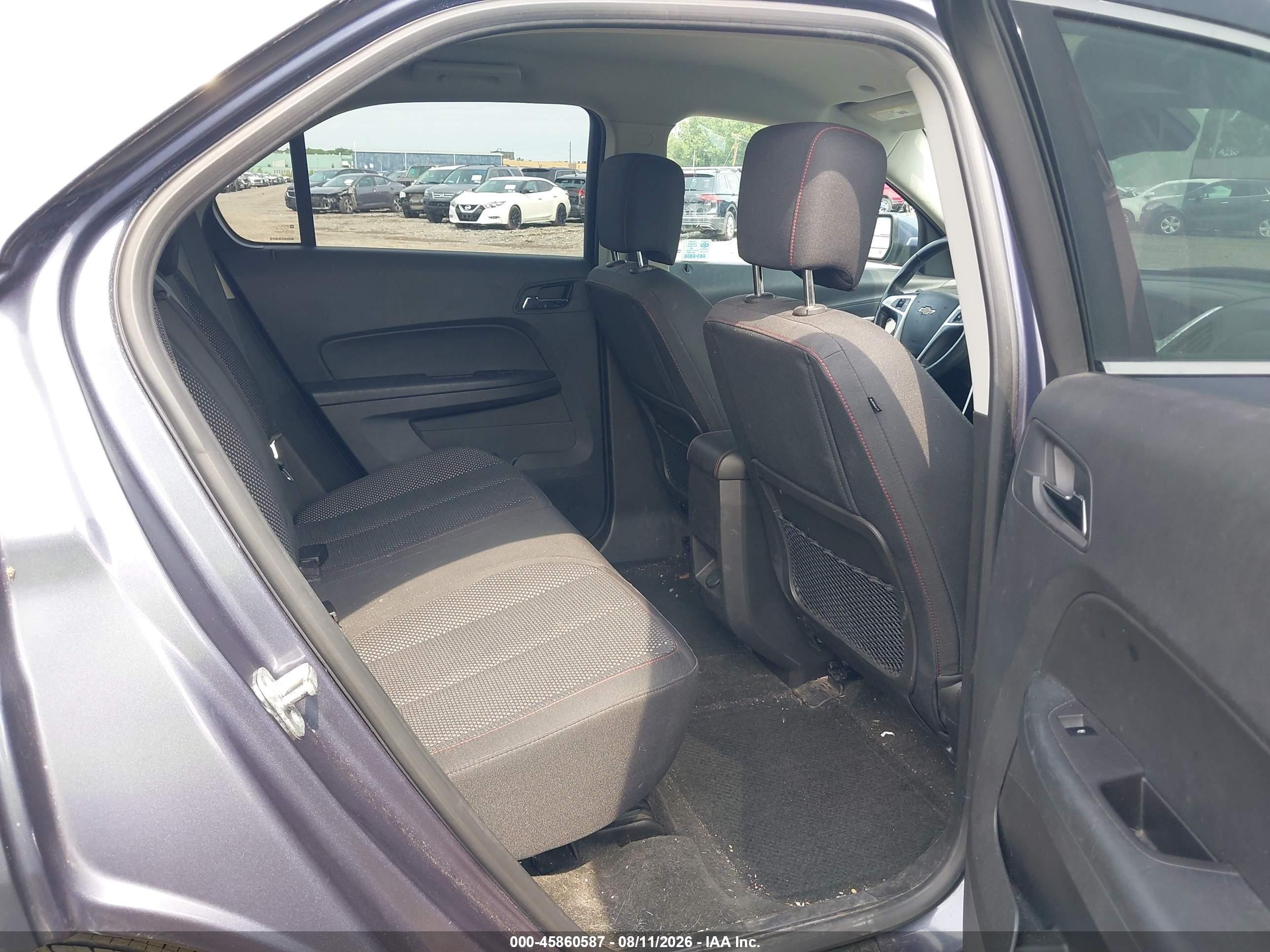 2013 Chevrolet Equinox 1lt Blue vin: 2GNALDEK5D6145441