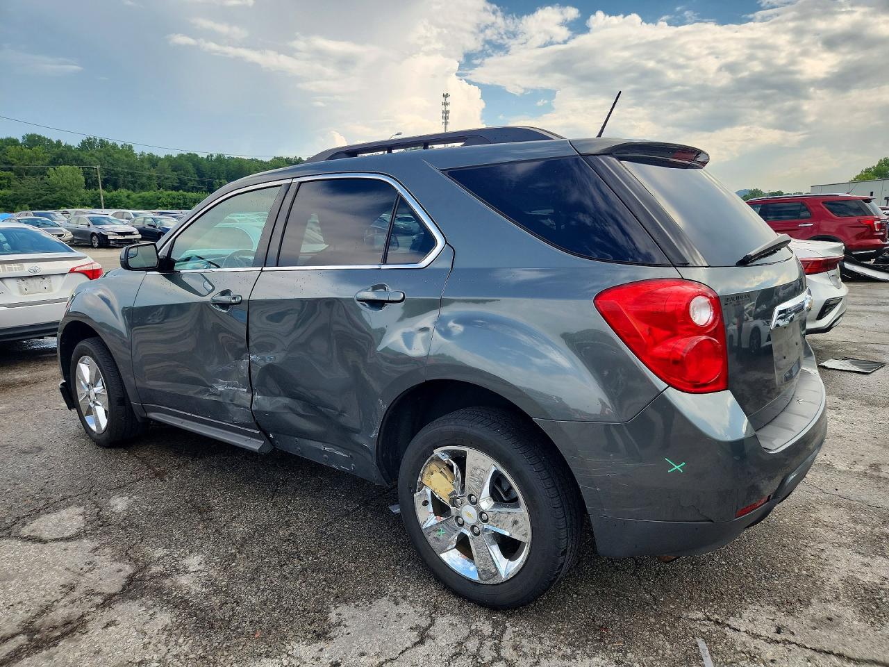 2013 Chevrolet Equinox Lt Gray vin: 2GNALDEK5D6239013