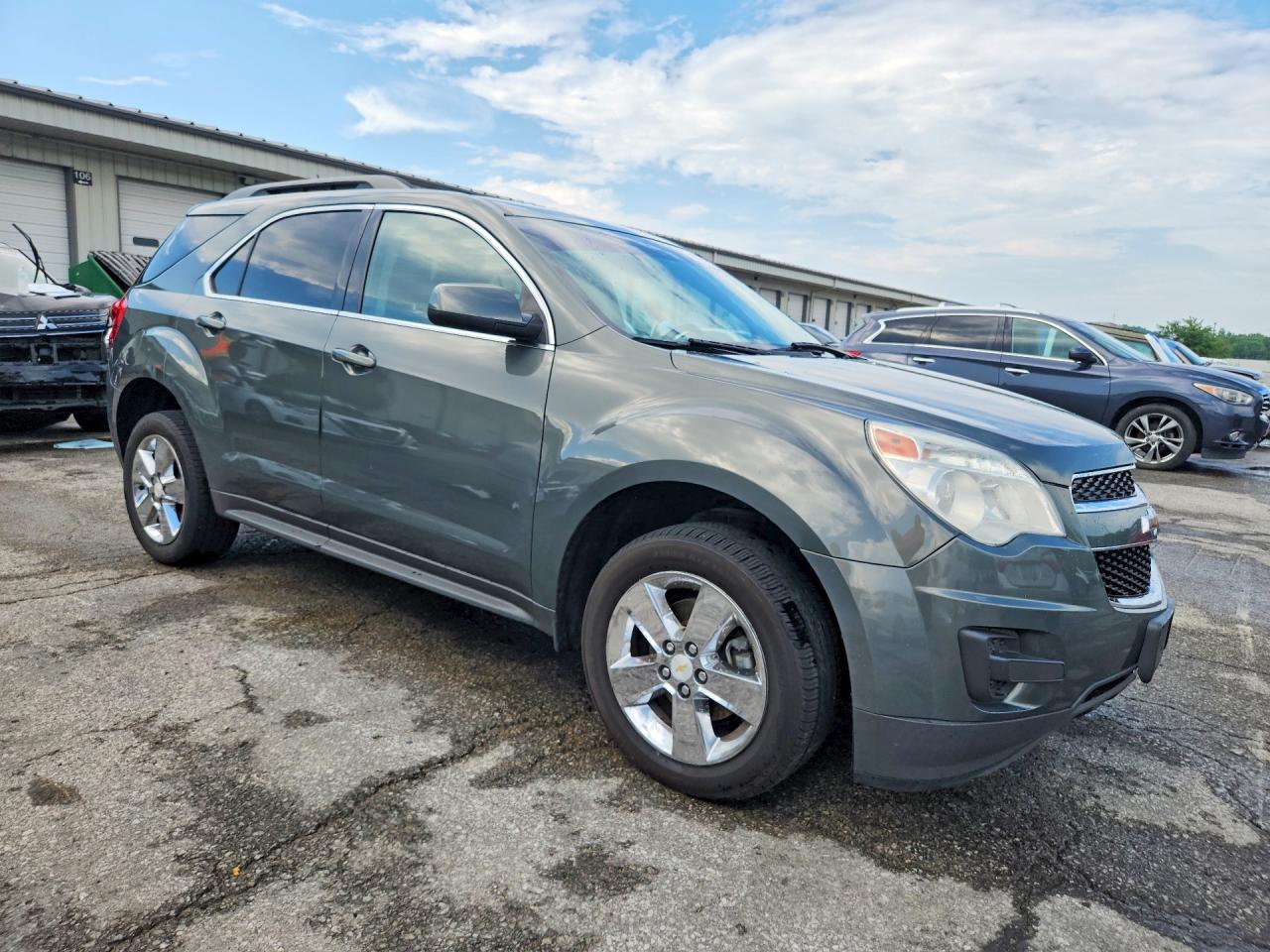 2013 Chevrolet Equinox Lt Gray vin: 2GNALDEK5D6239013