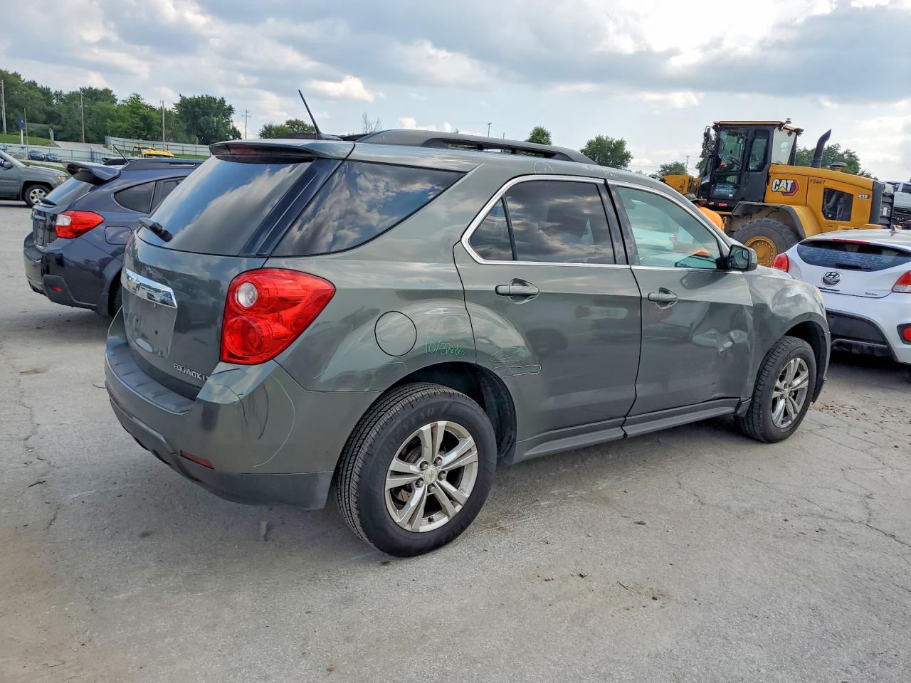 2013 Chevrolet Equinox Lt Gray vin: 2GNALDEK5D6241022