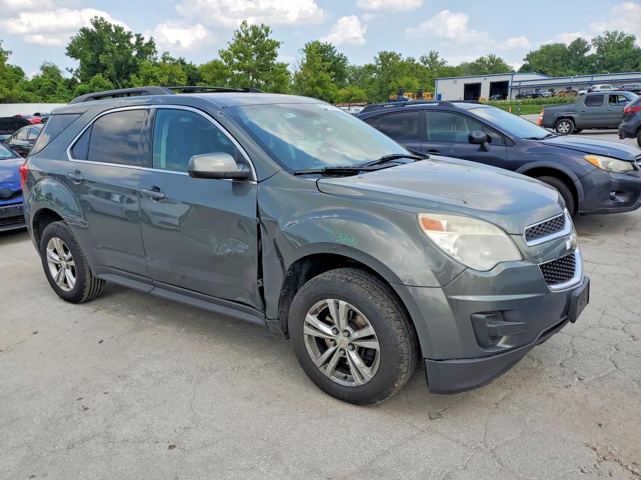 2013 Chevrolet Equinox Lt Gray vin: 2GNALDEK5D6241022