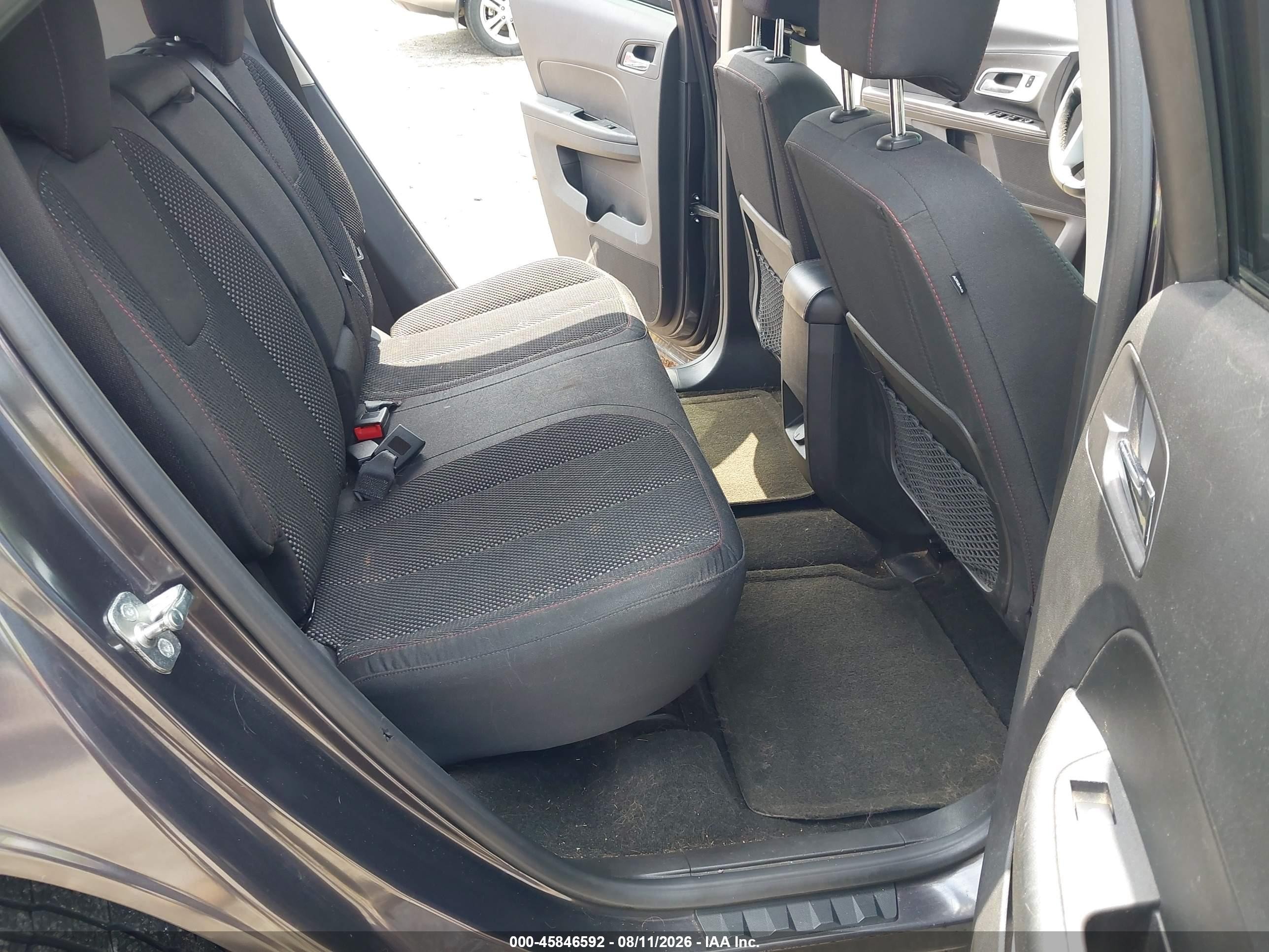 2013 Chevrolet Equinox 1lt Gray vin: 2GNALDEK5D6244809