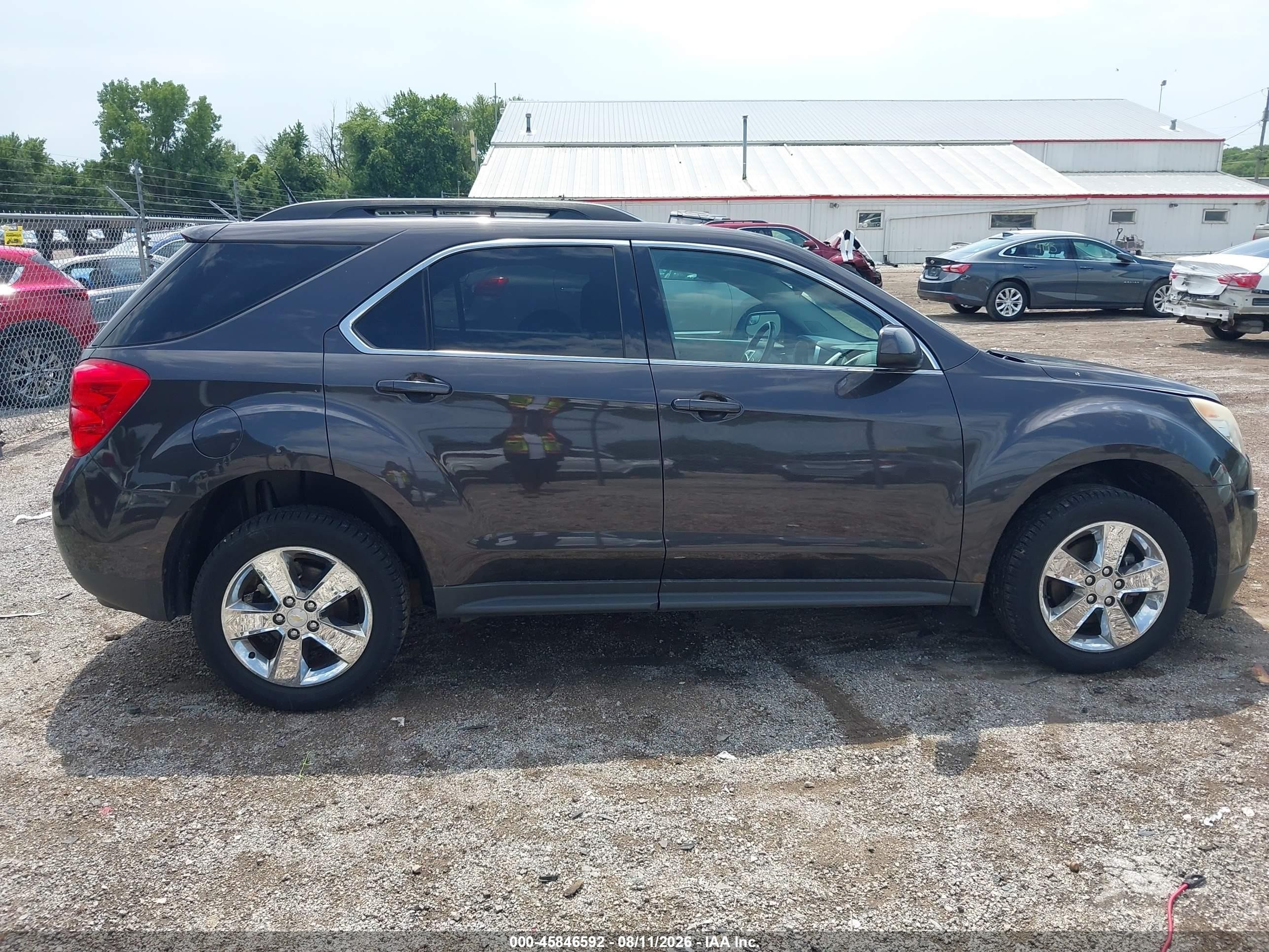 2013 Chevrolet Equinox 1lt Gray vin: 2GNALDEK5D6244809