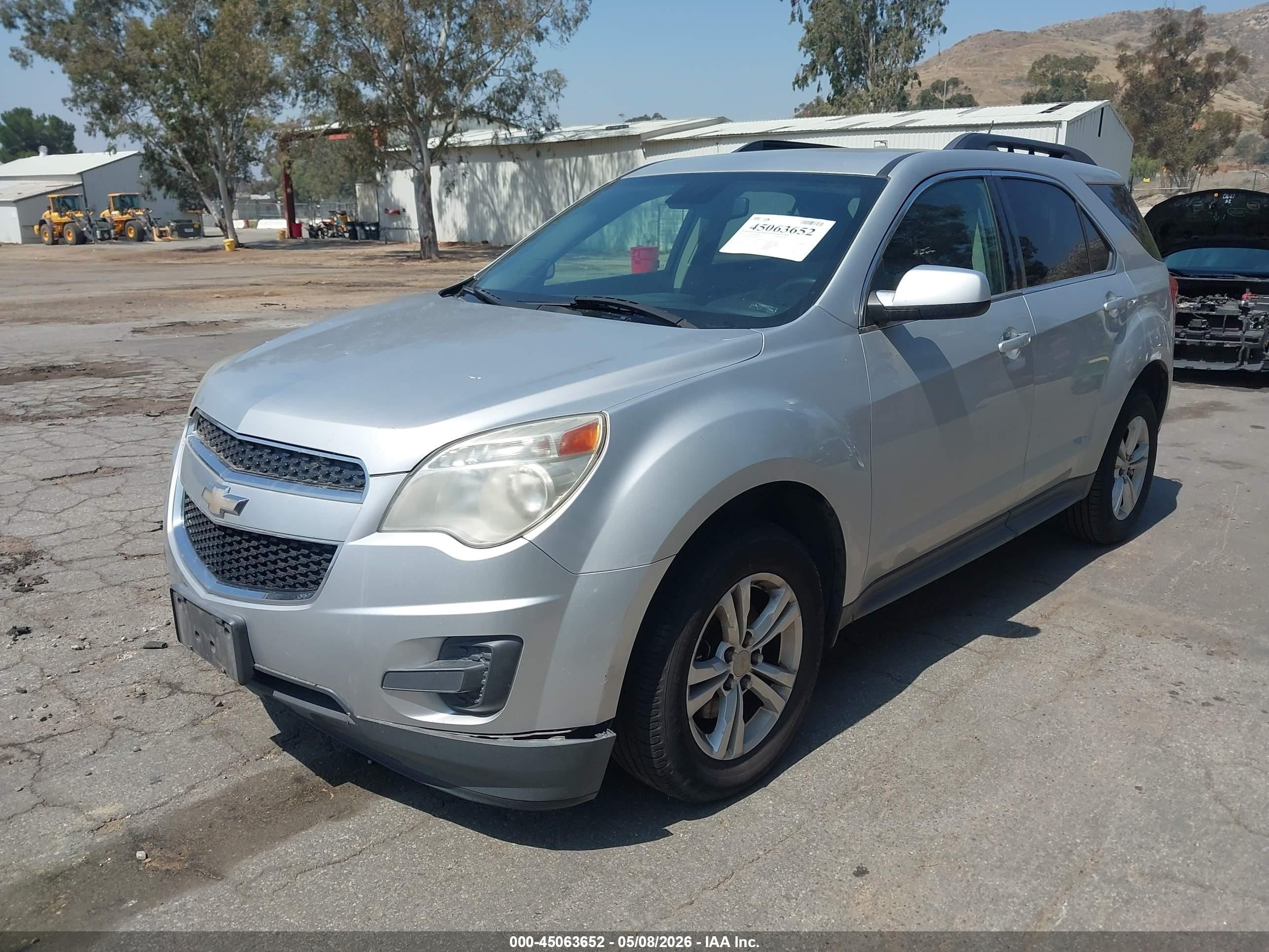 2013 Chevrolet Equinox 1lt Серебряный vin: 2GNALDEK5D6283156