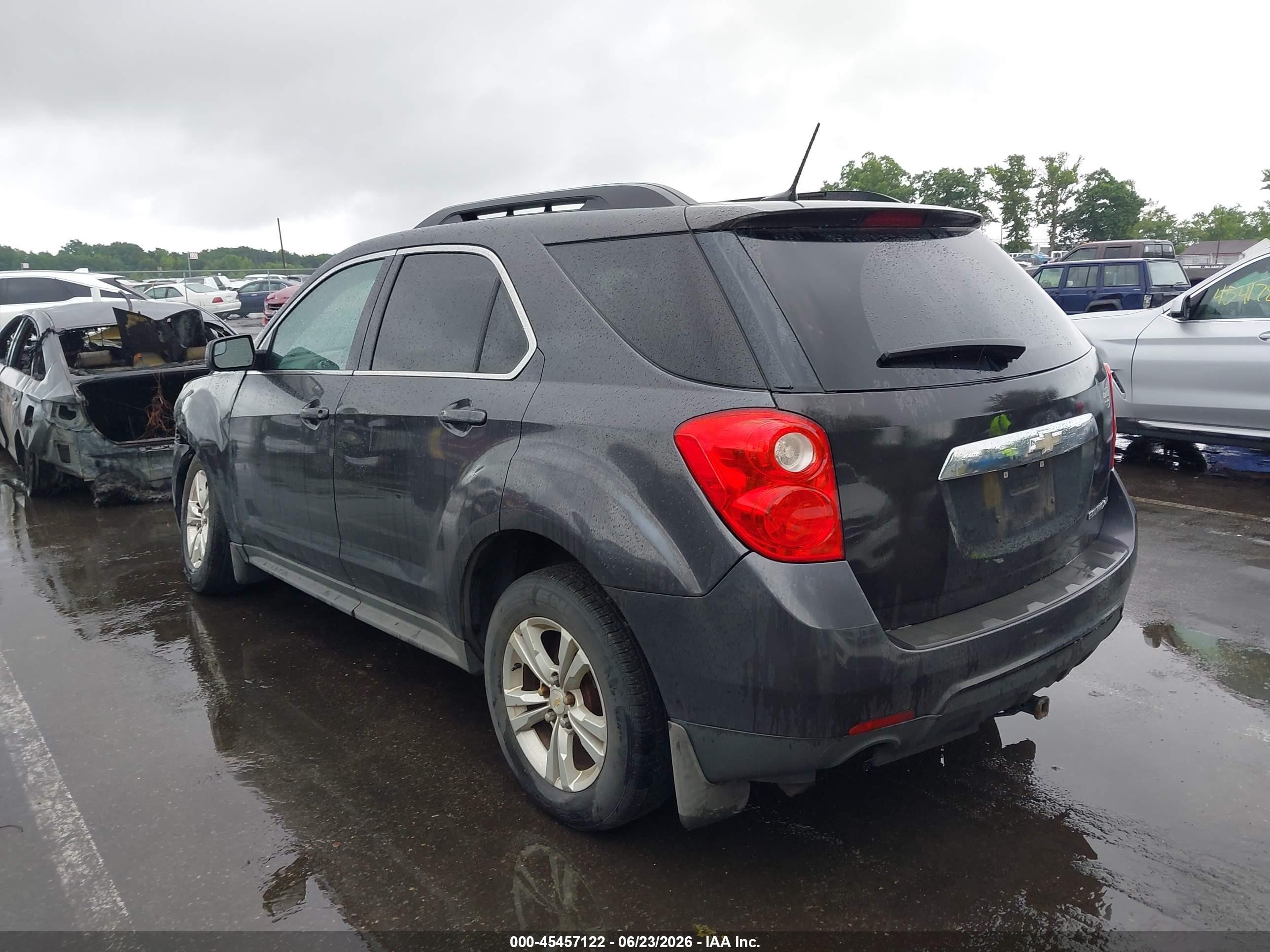 2013 Chevrolet Equinox Lt Black vin: 2GNALDEK5D6306872