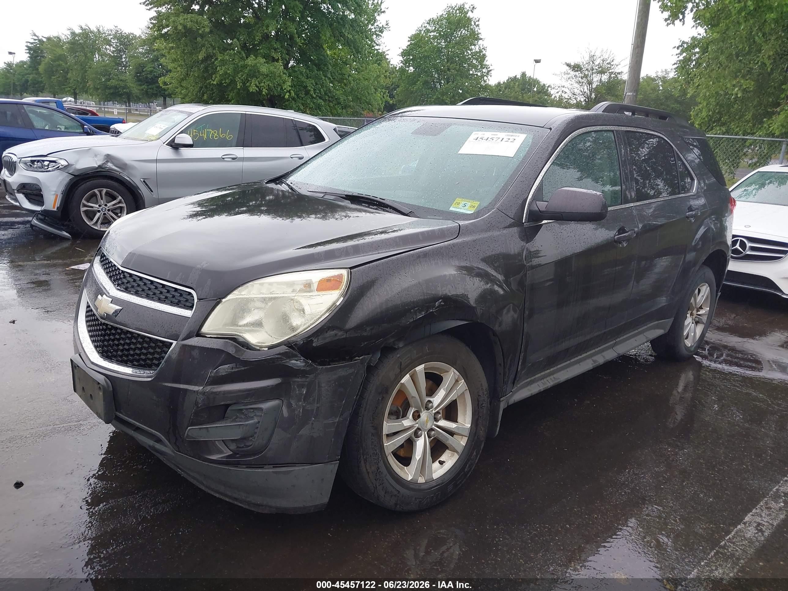 2013 Chevrolet Equinox Lt Black vin: 2GNALDEK5D6306872