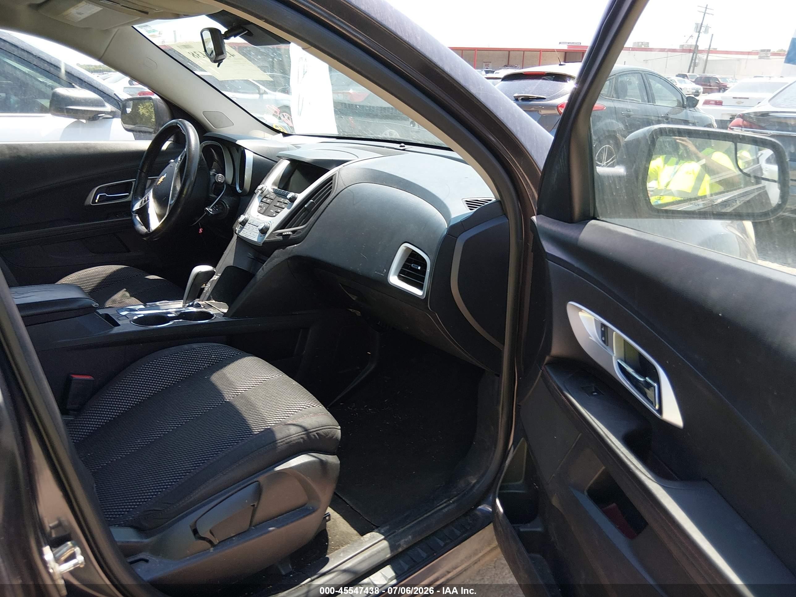 2013 Chevrolet Equinox 1lt Black vin: 2GNALDEK5D6400329
