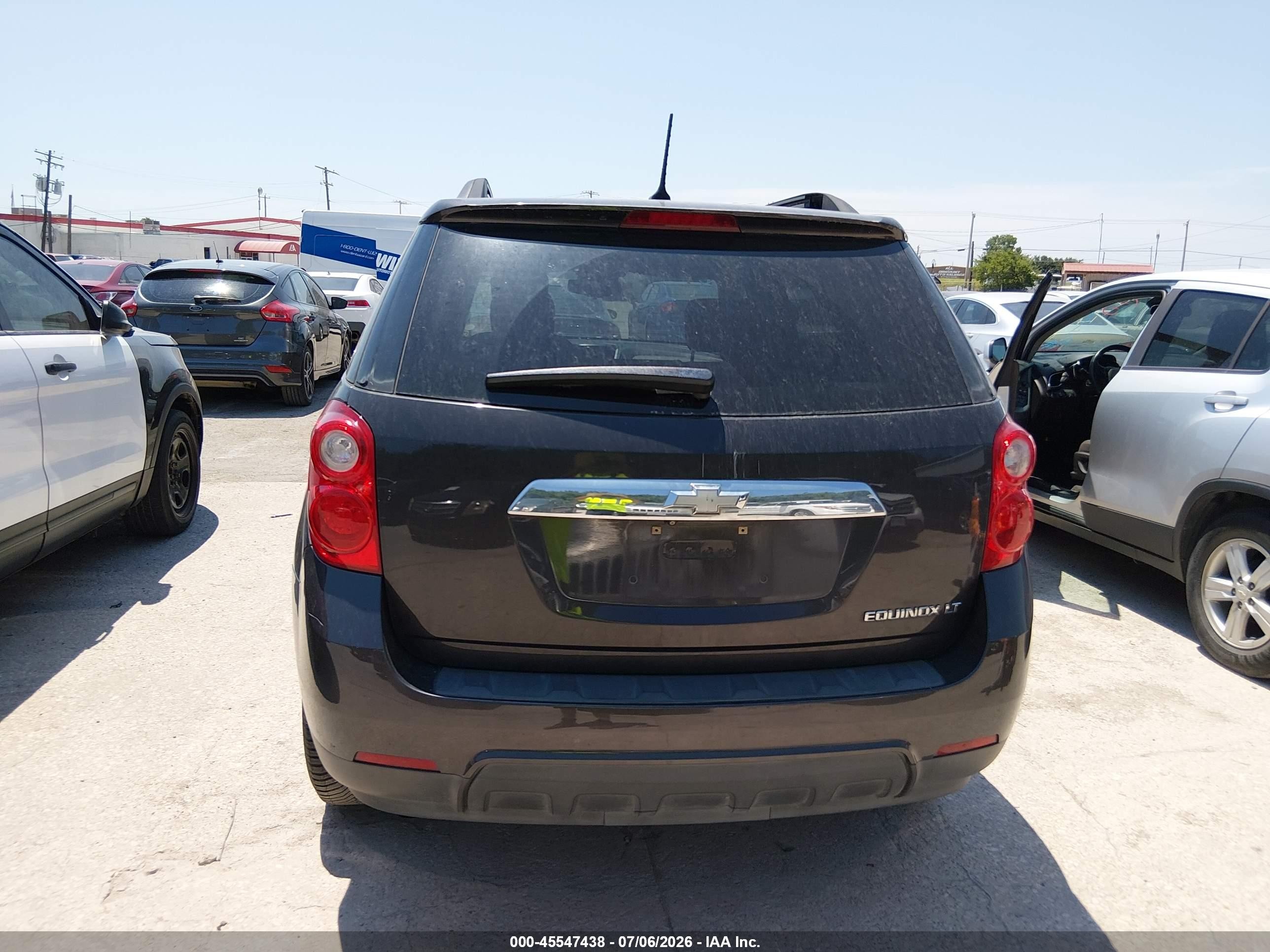 2013 Chevrolet Equinox 1lt Black vin: 2GNALDEK5D6400329