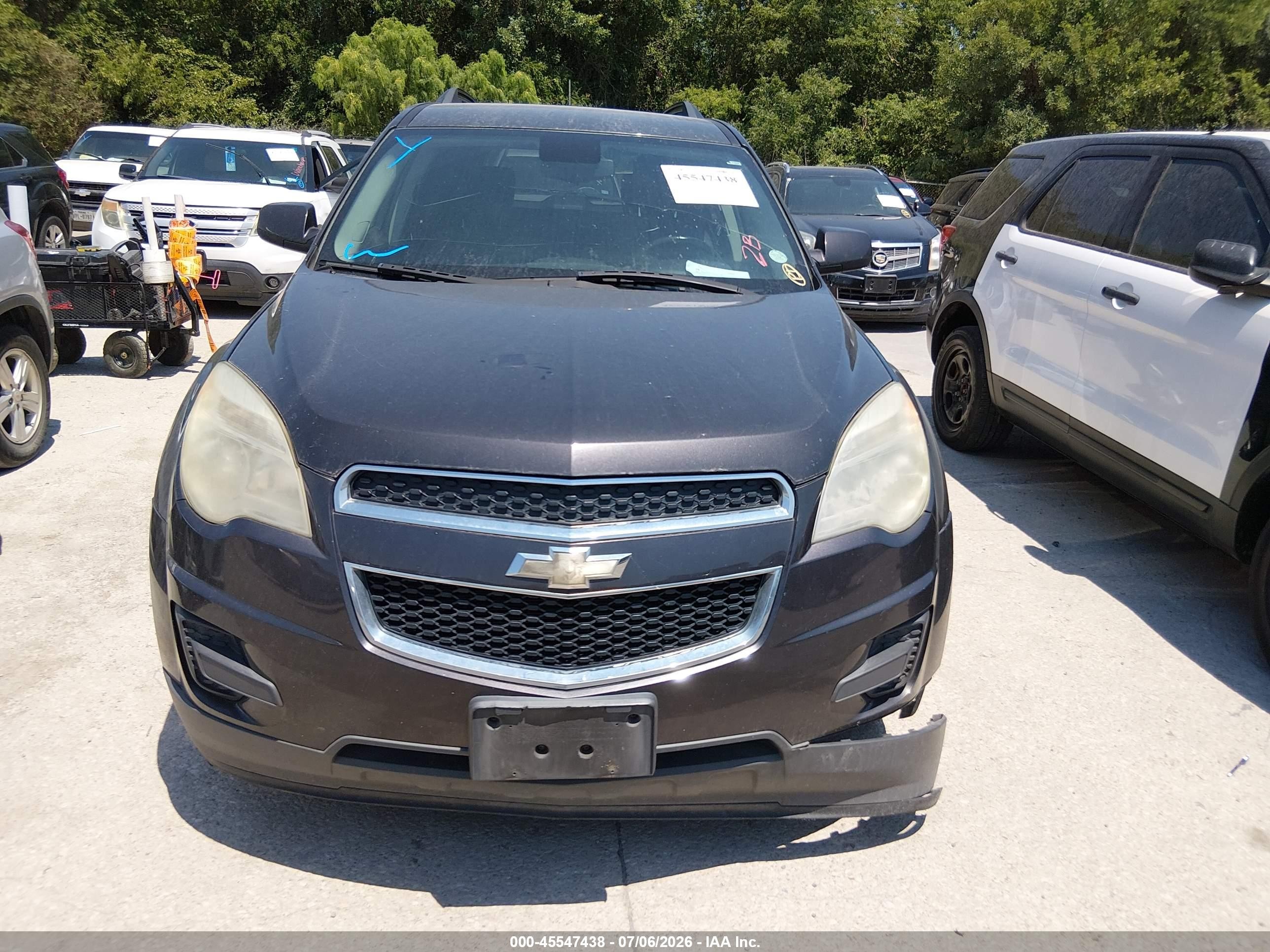 2013 Chevrolet Equinox 1lt Black vin: 2GNALDEK5D6400329