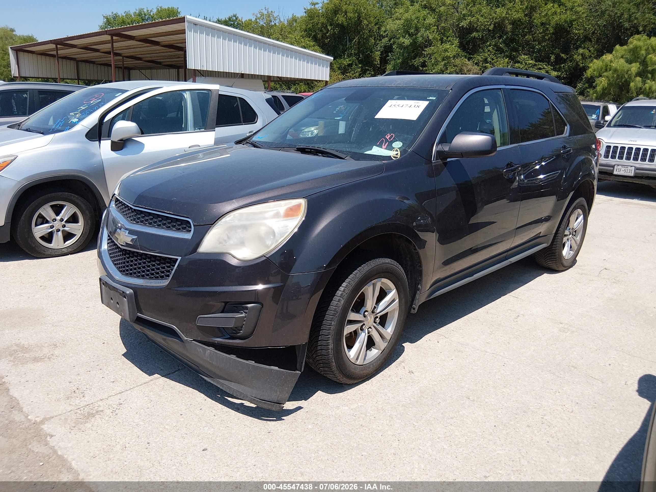 2013 Chevrolet Equinox 1lt Black vin: 2GNALDEK5D6400329